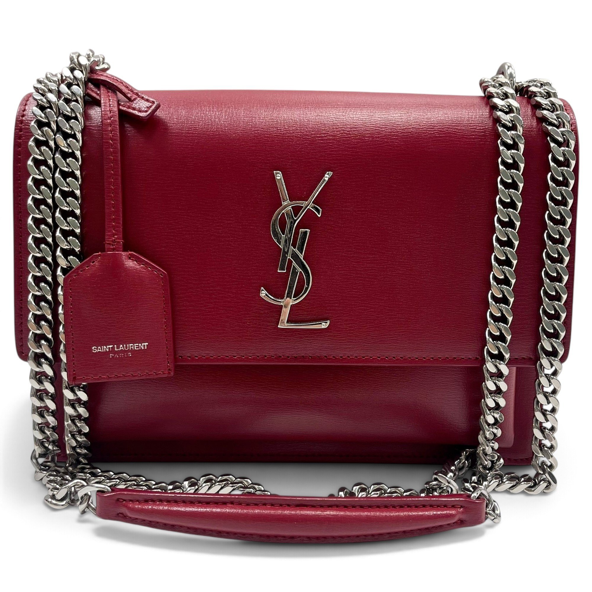 Sunset leather handbag