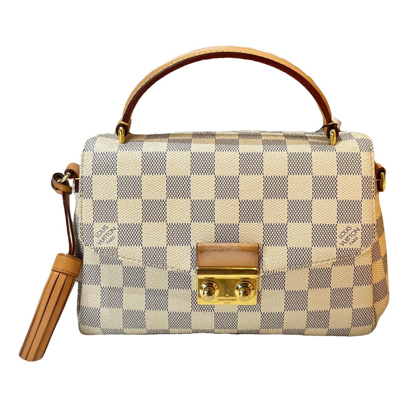 Croisette leather handbag