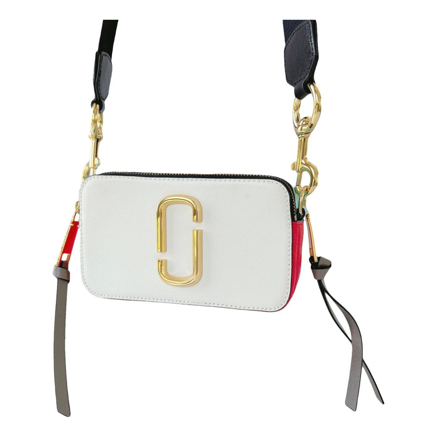 Snapshot leather crossbody bag