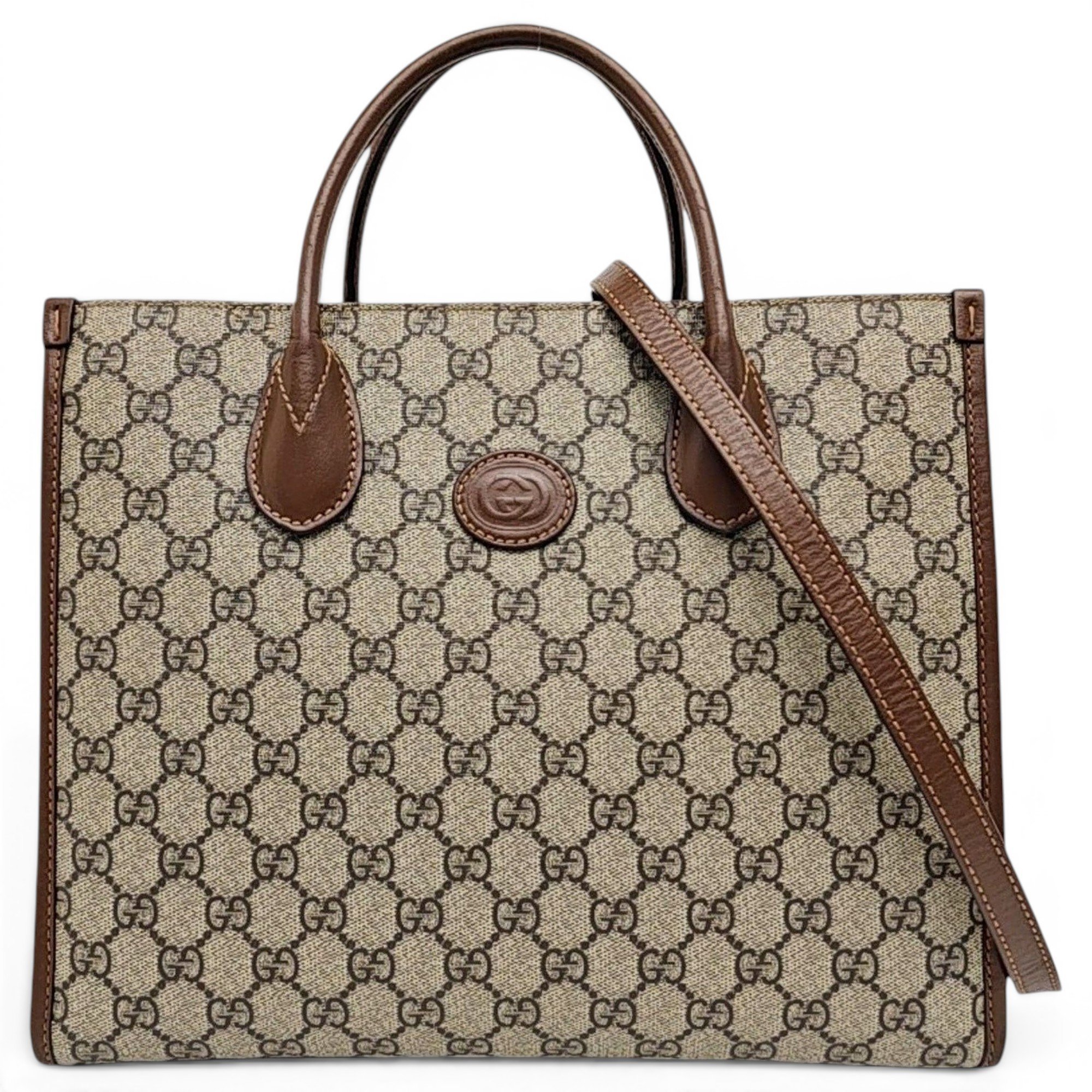 Leather handbag