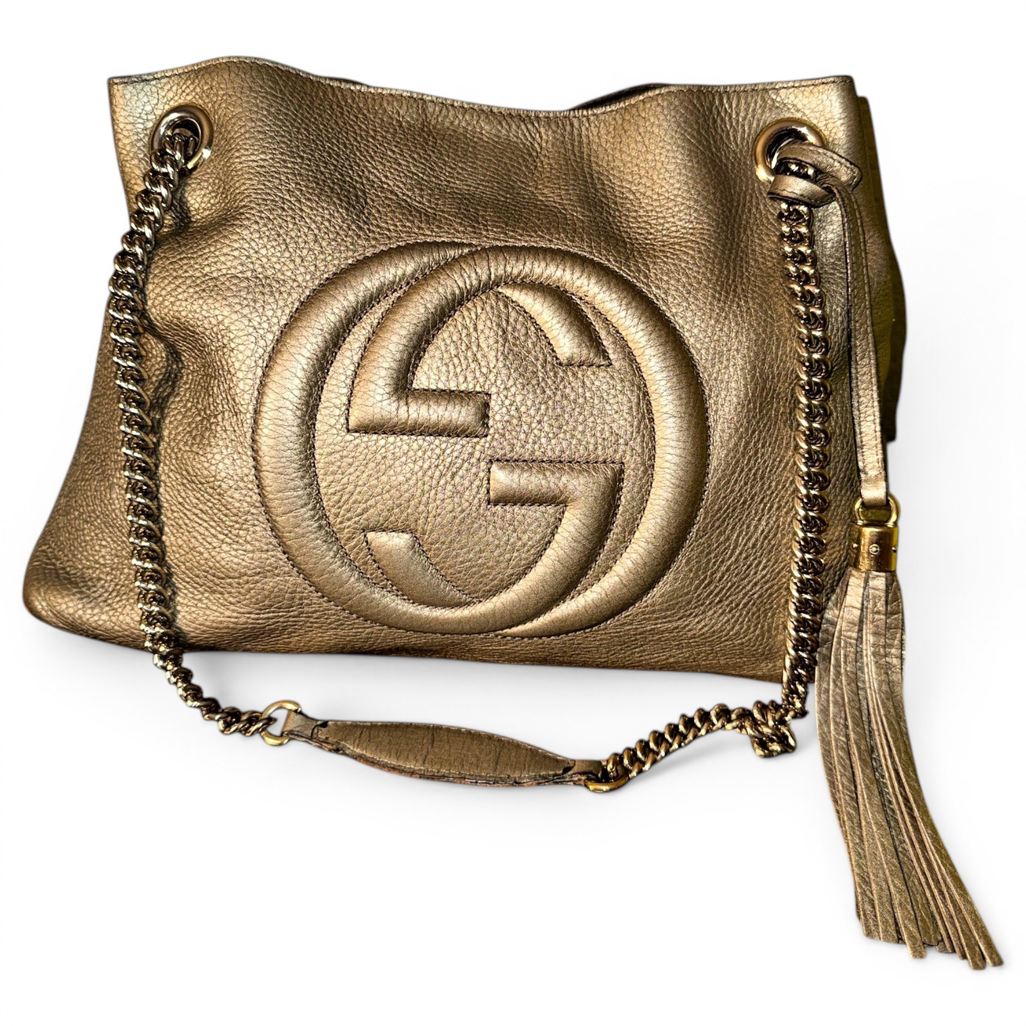 Soho leather tote