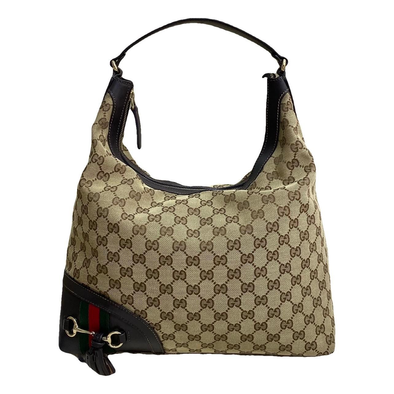 Hobo leather handbag