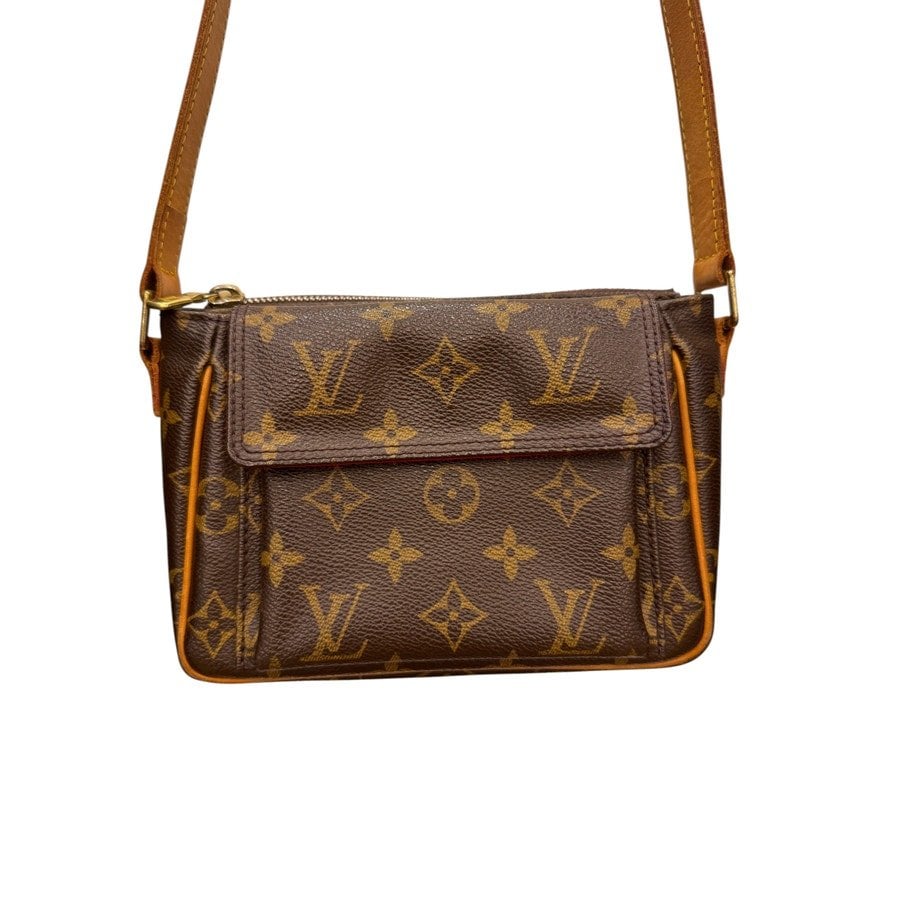 Viva Cité leather crossbody bag