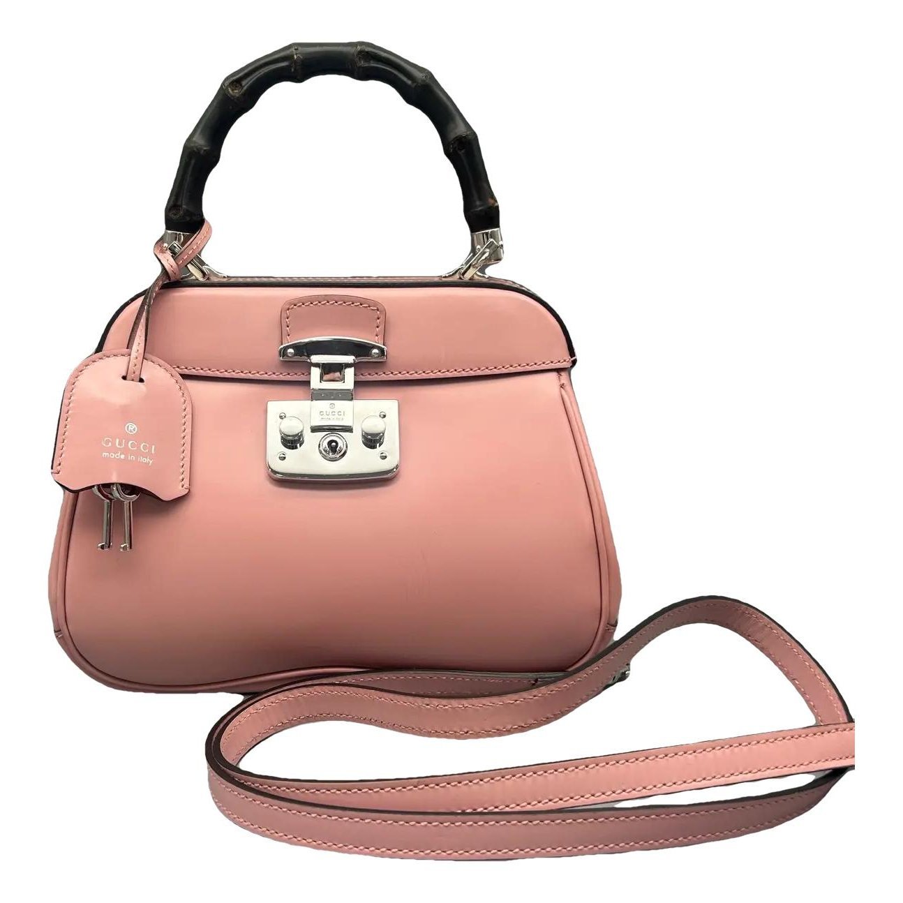 Lady Lock leather crossbody bag
