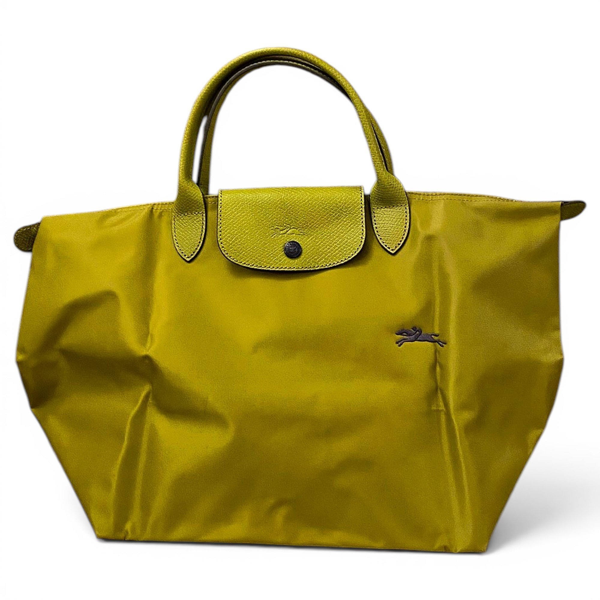 Pliage leather tote