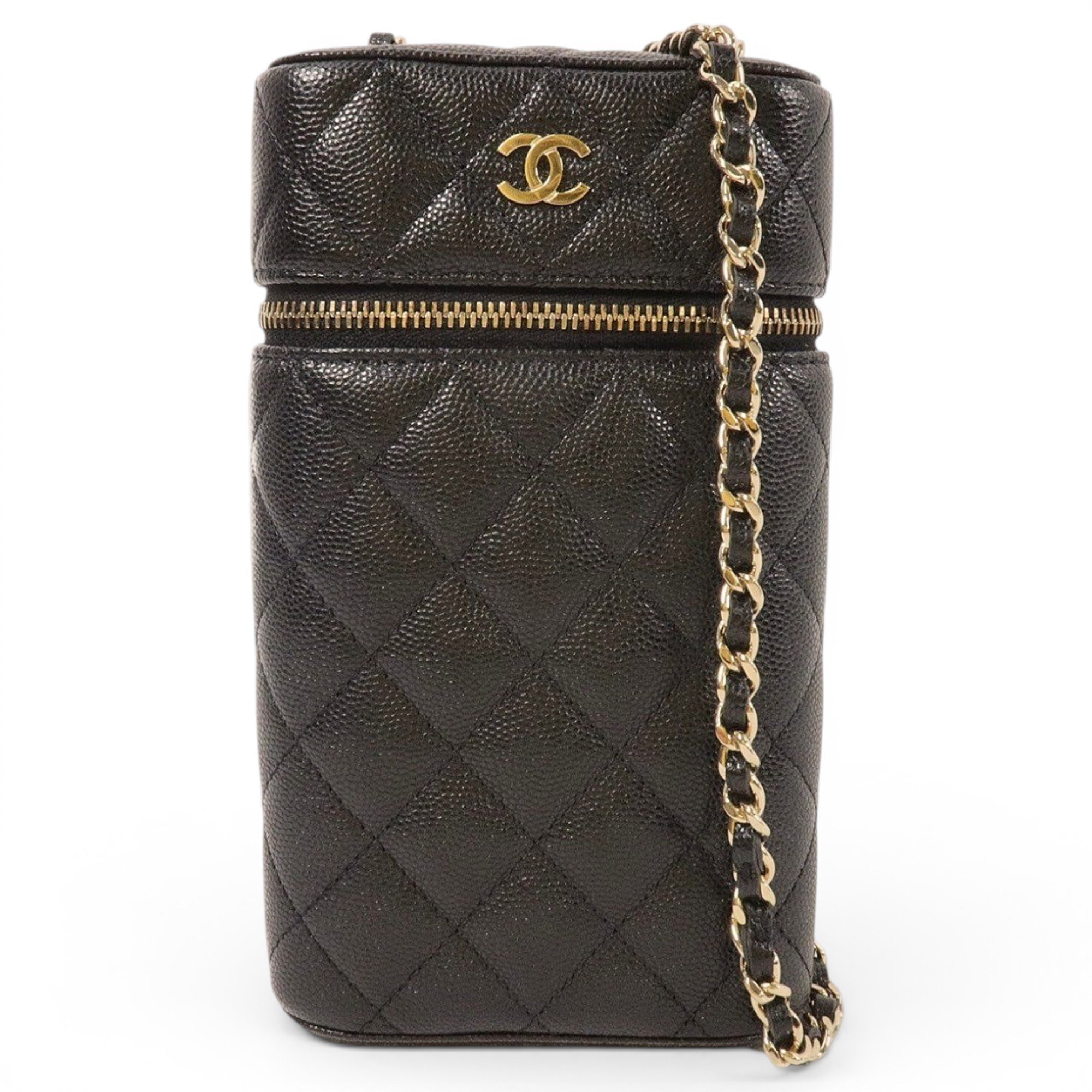 Vanity leather mini bag