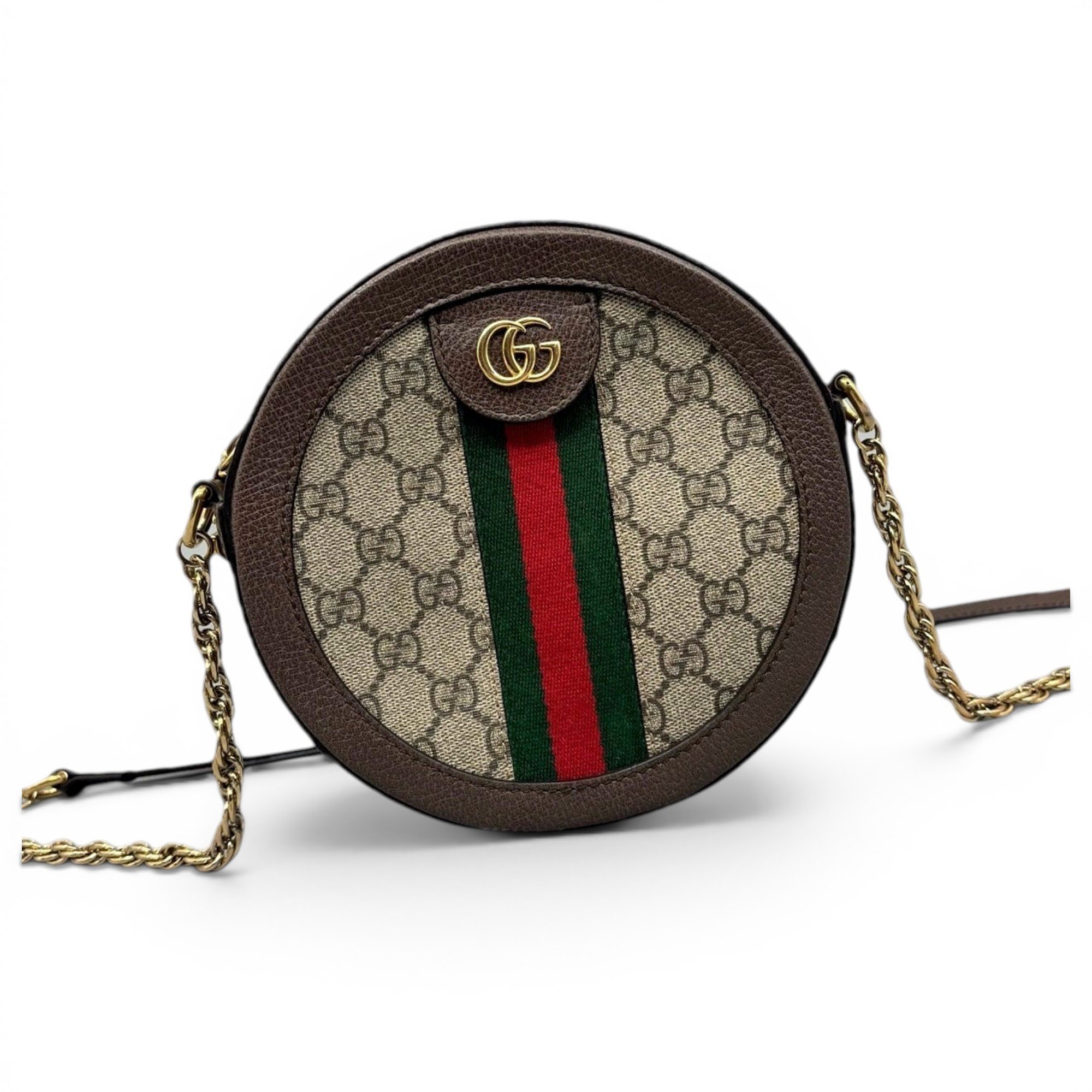 Ophidia Round cloth handbag