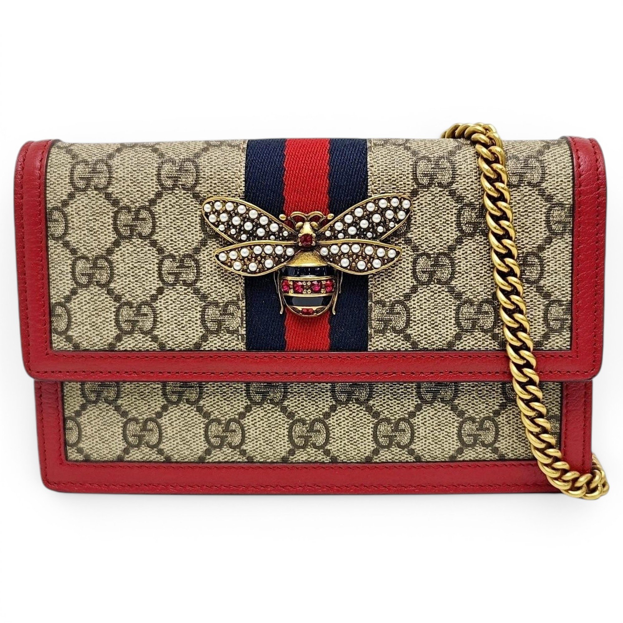Queen Margaret leather handbag