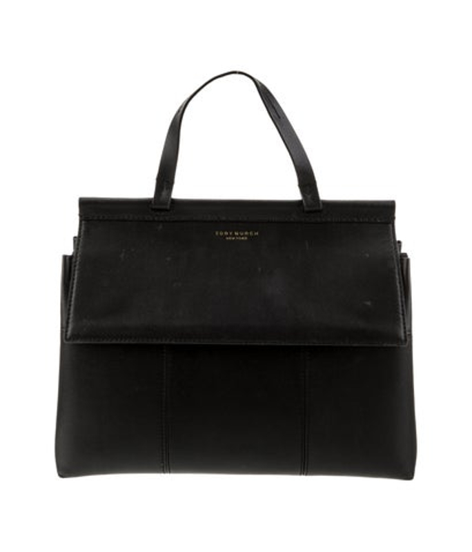 Tory Burch Burch Leather Top Handle Bag
