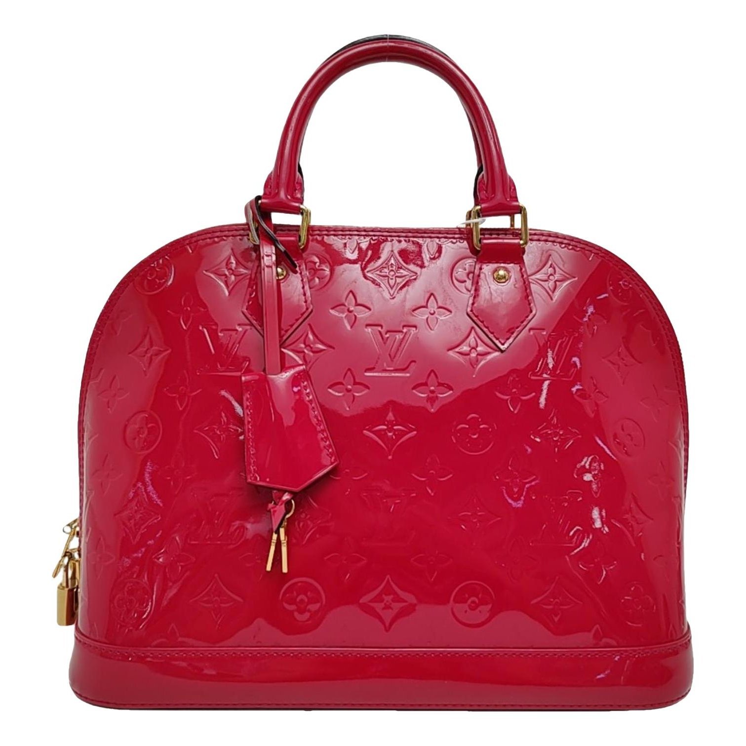 Alma patent leather handbag