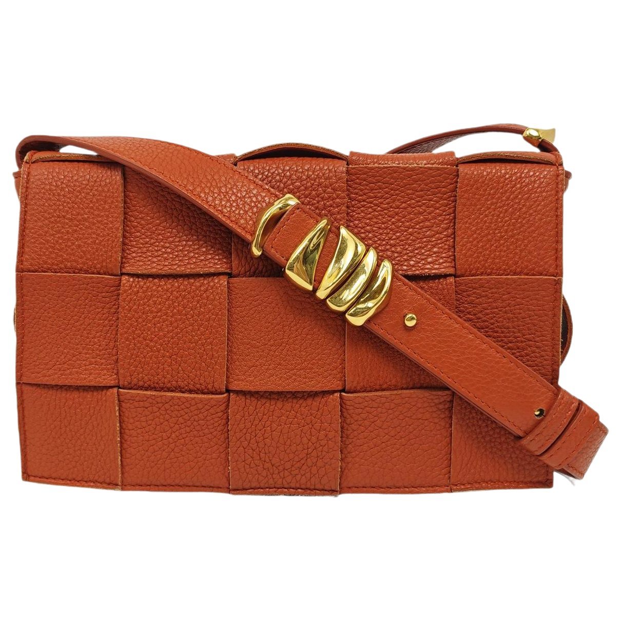 Brick Cassette leather crossbody bag