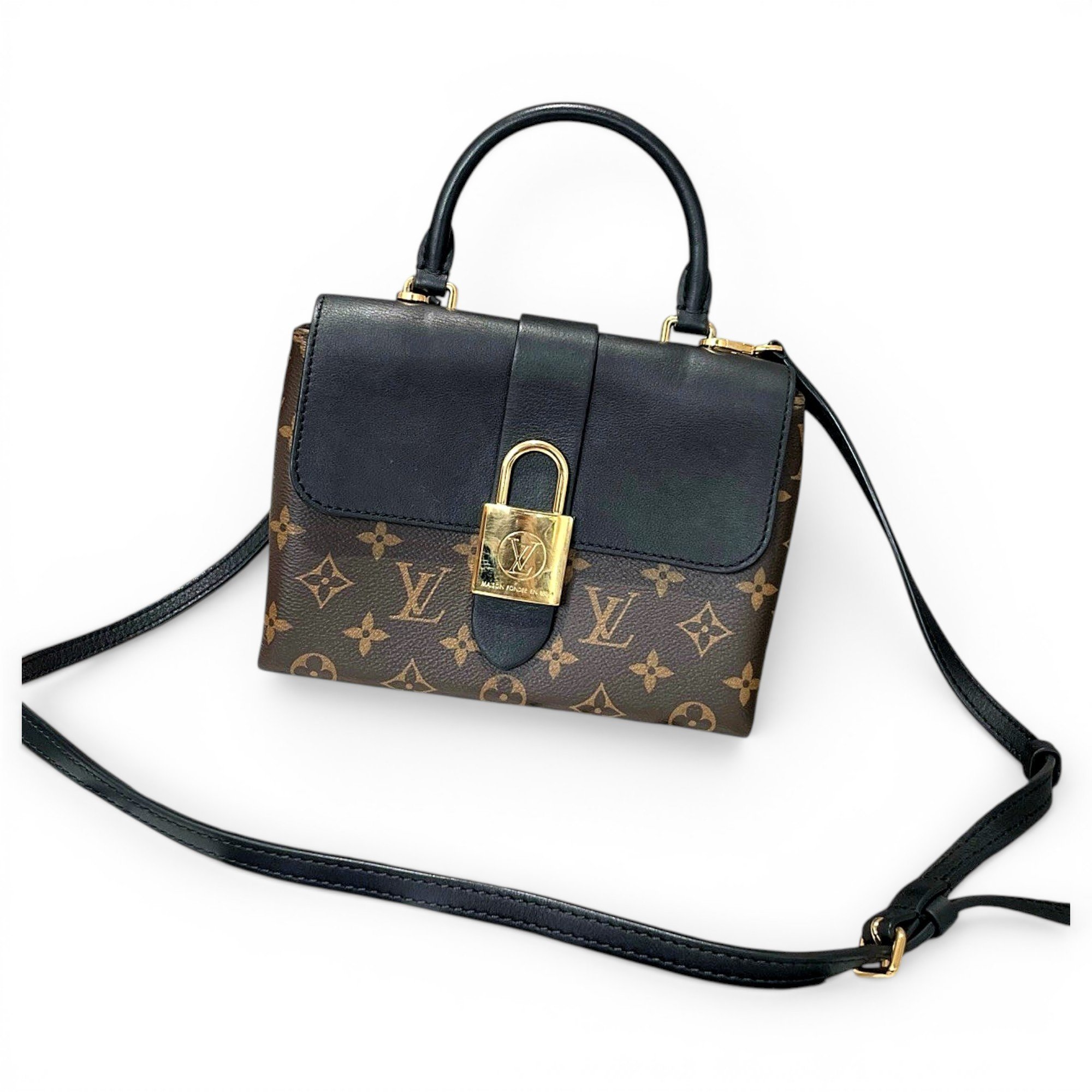Louis Vuitton Locky BB leather handbag
