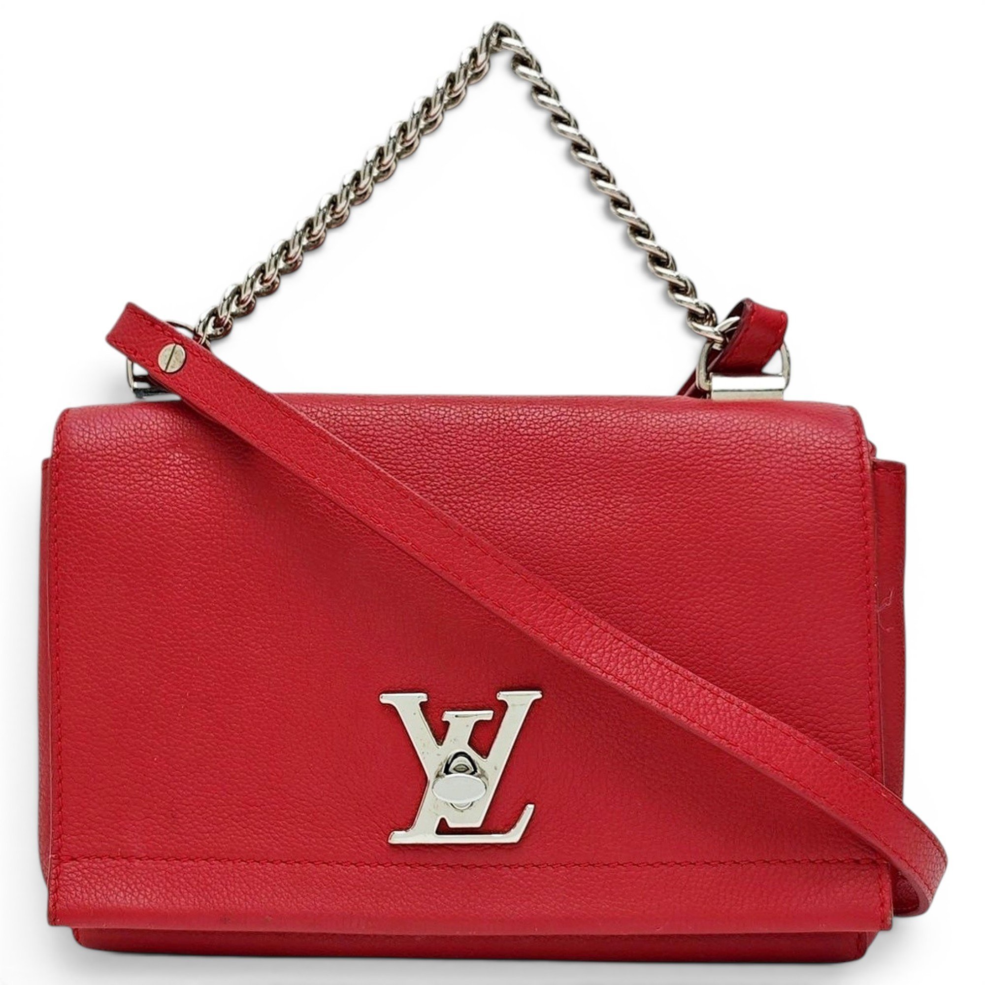 Lockme leather handbag