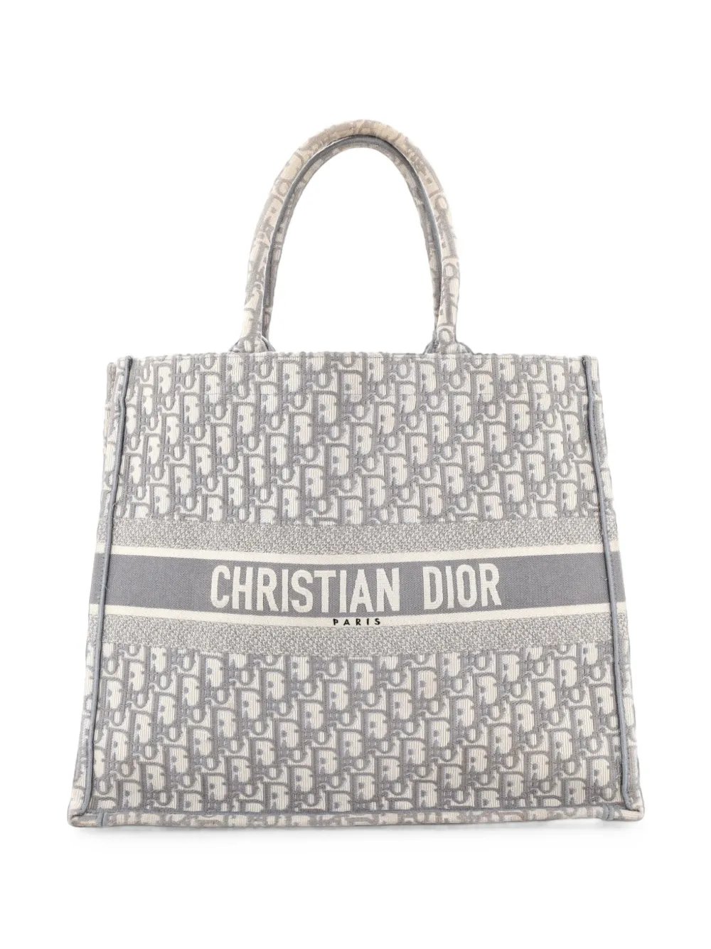 Book Oblique Canvas Large tote bag