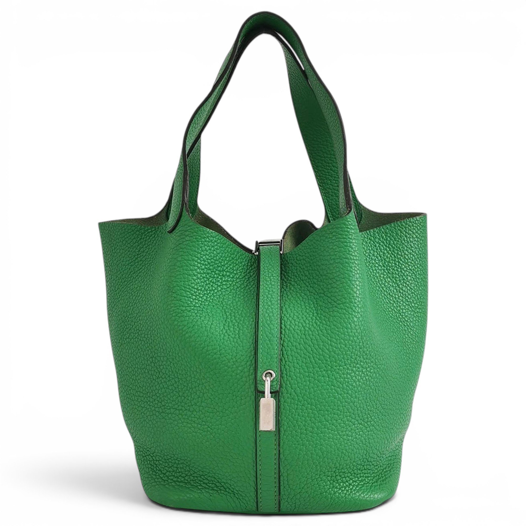 Picotin leather handbag