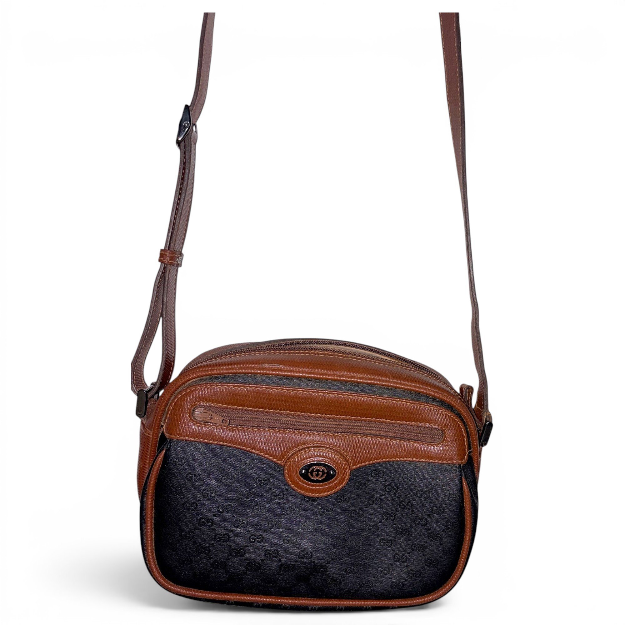 Leather crossbody bag