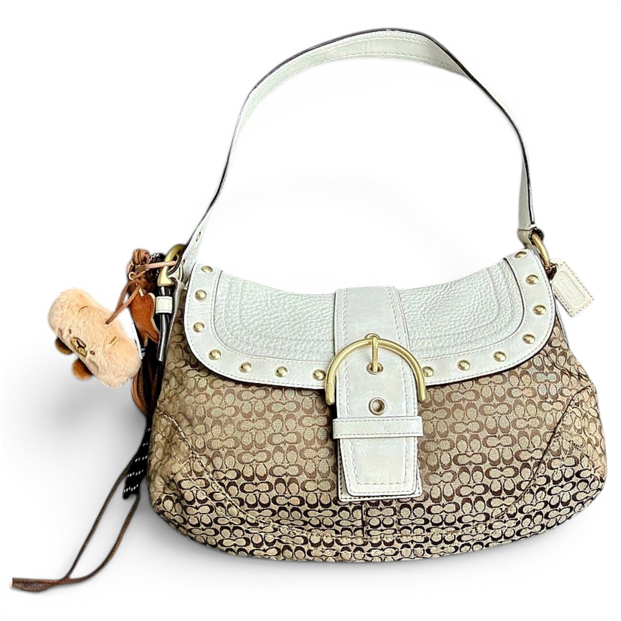 Signature Sufflette cloth handbag