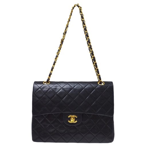 Trendy CC Flap leather handbag