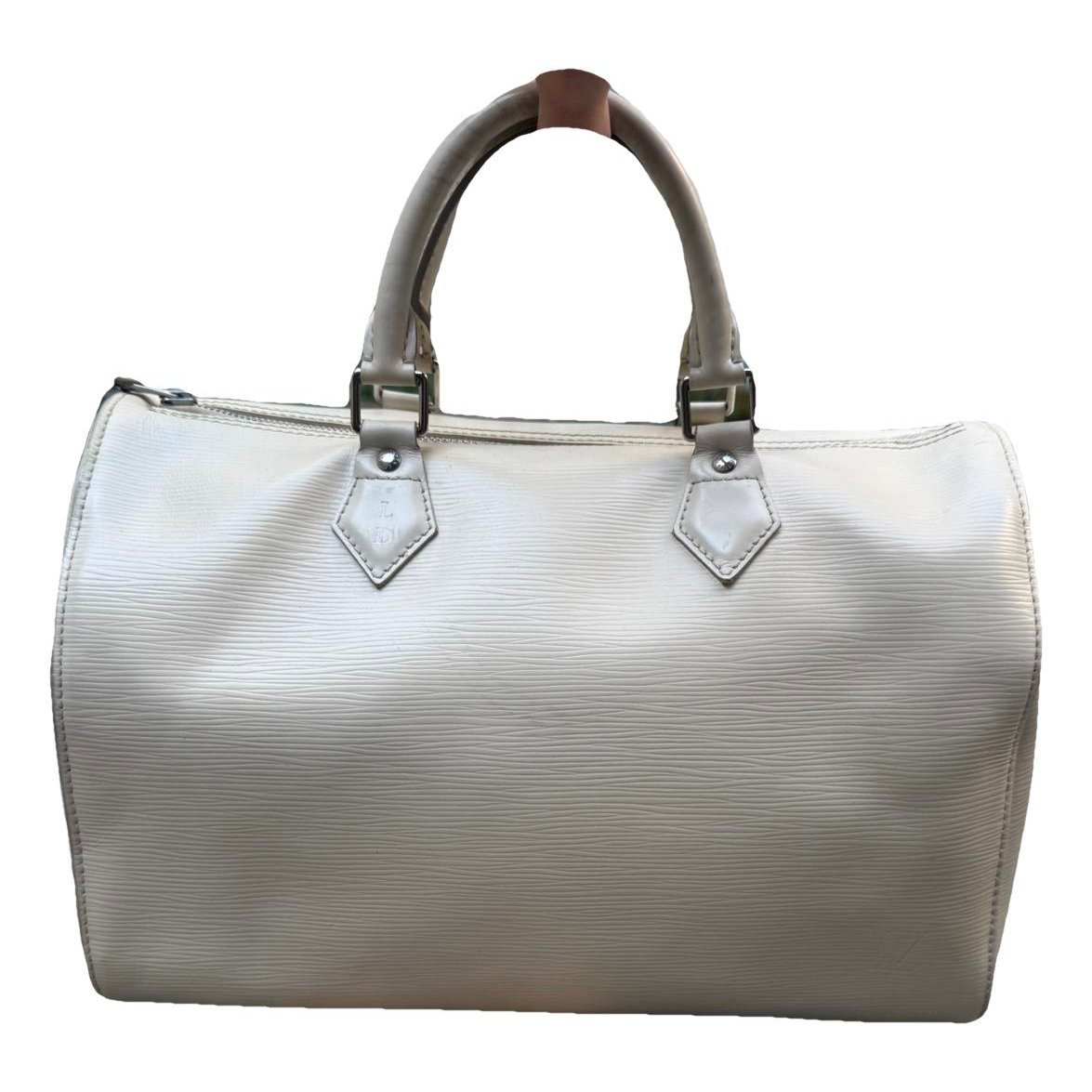 Speedy leather handbag