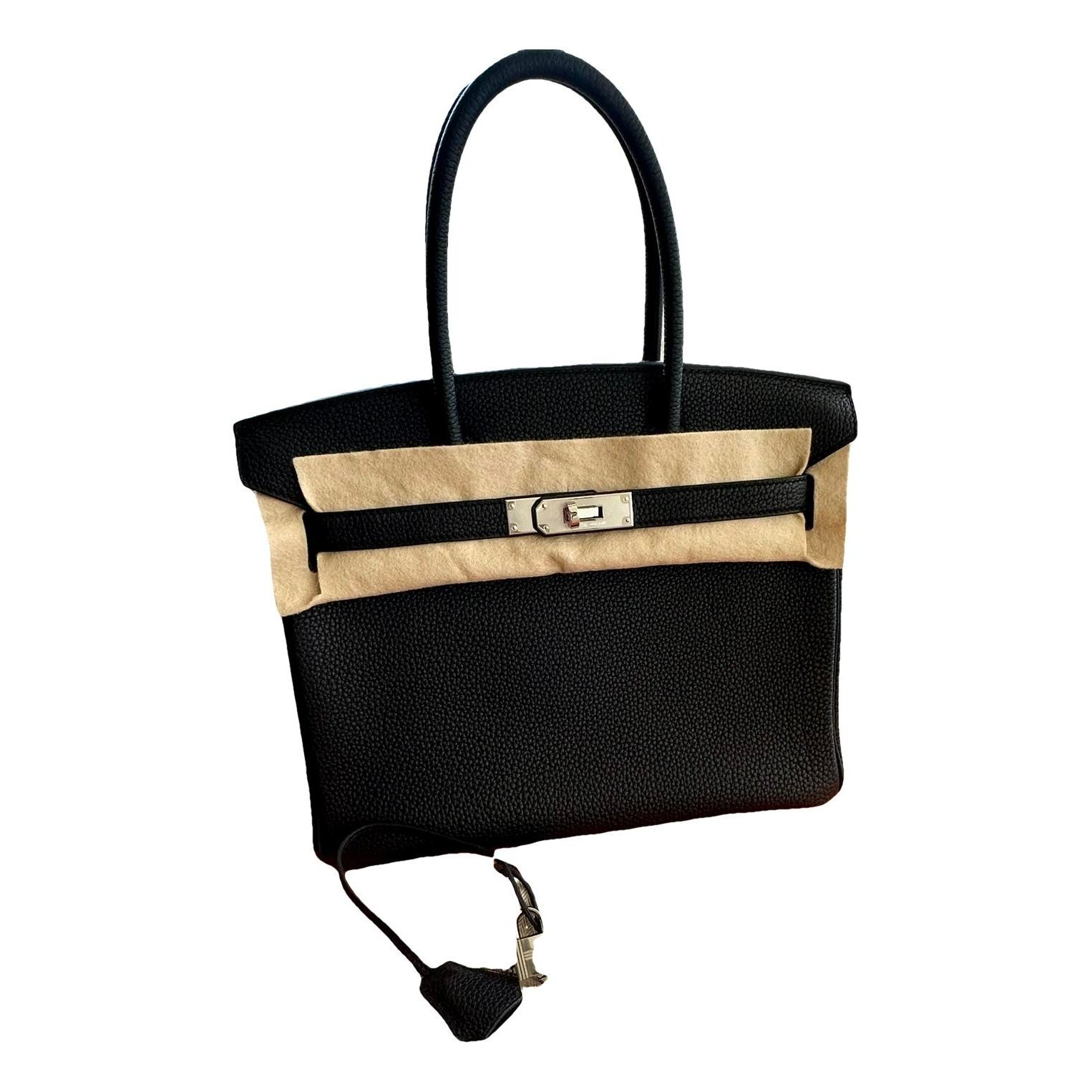 Birkin 30 leather handbag