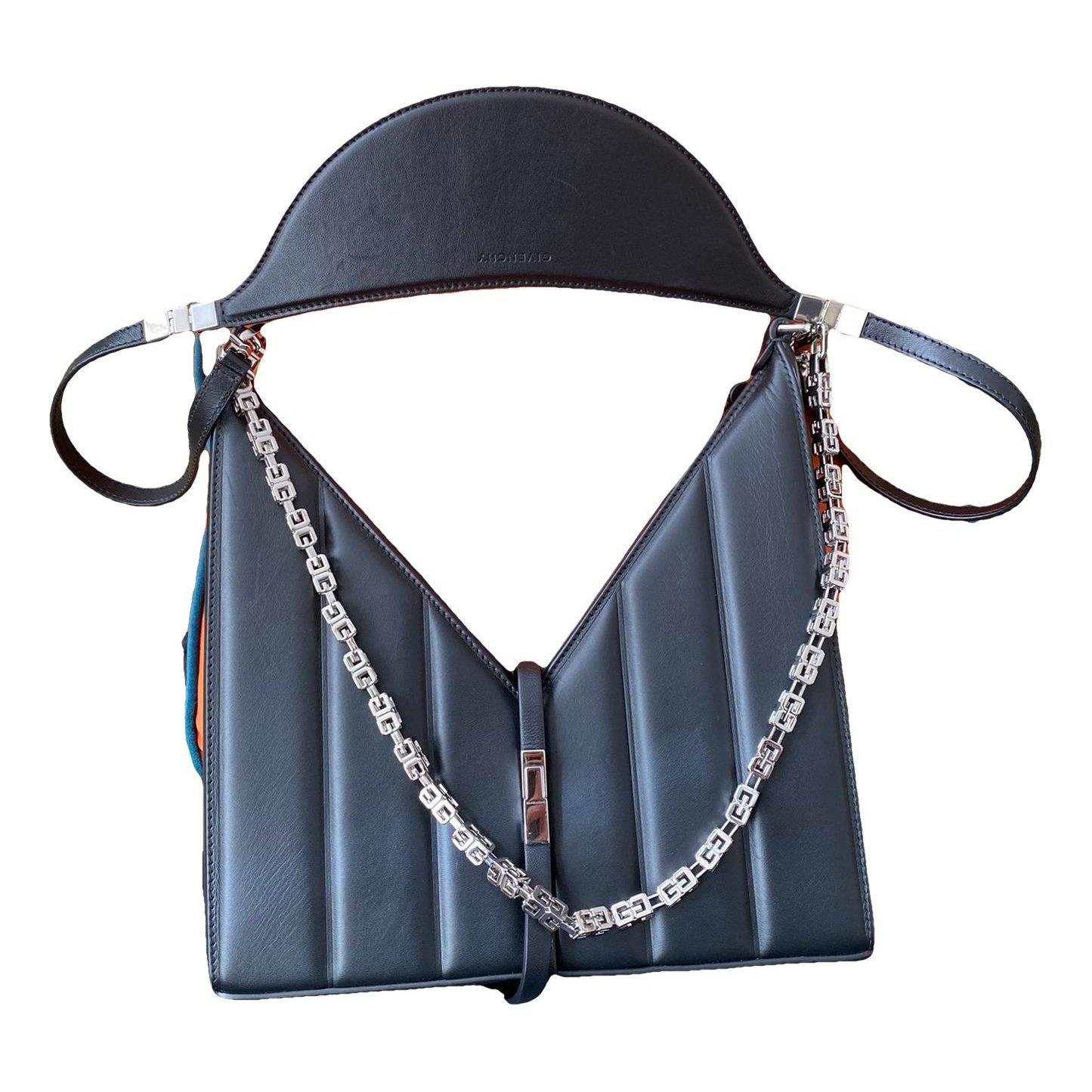 Cut Out leather handbag