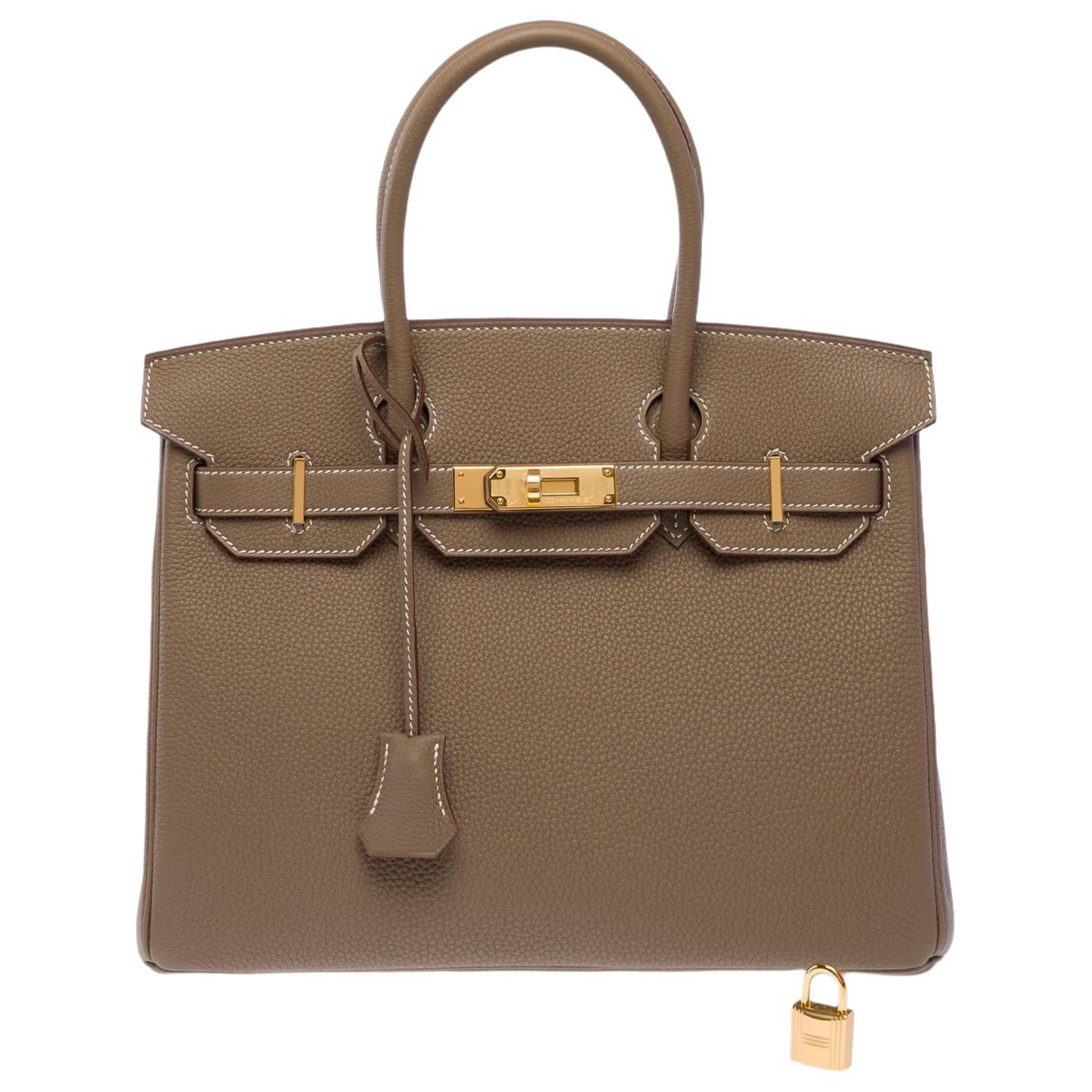 Birkin 30 leather handbag