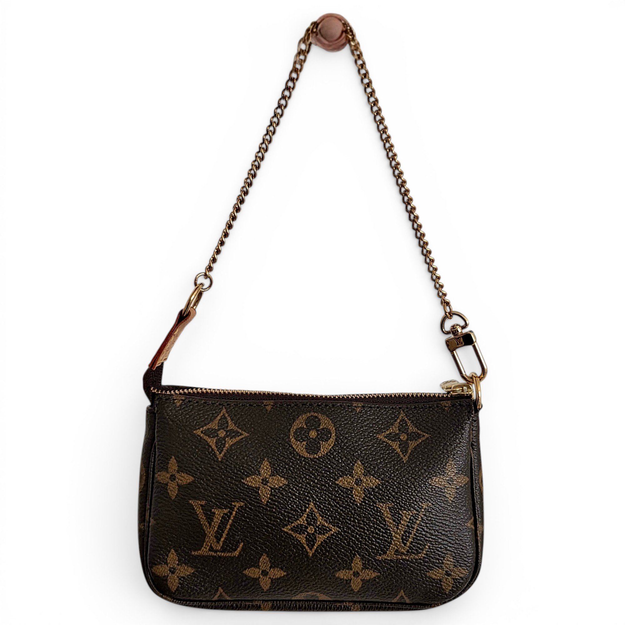 Pochette Accessoire leather handbag