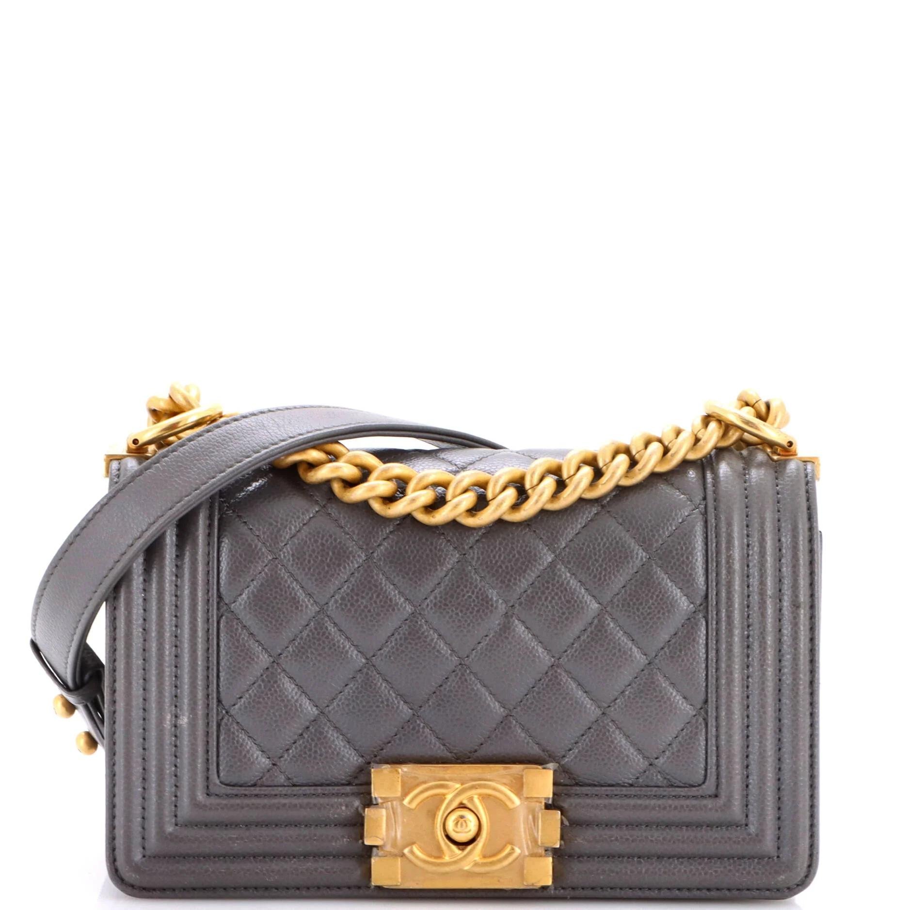 Boy leather crossbody bag