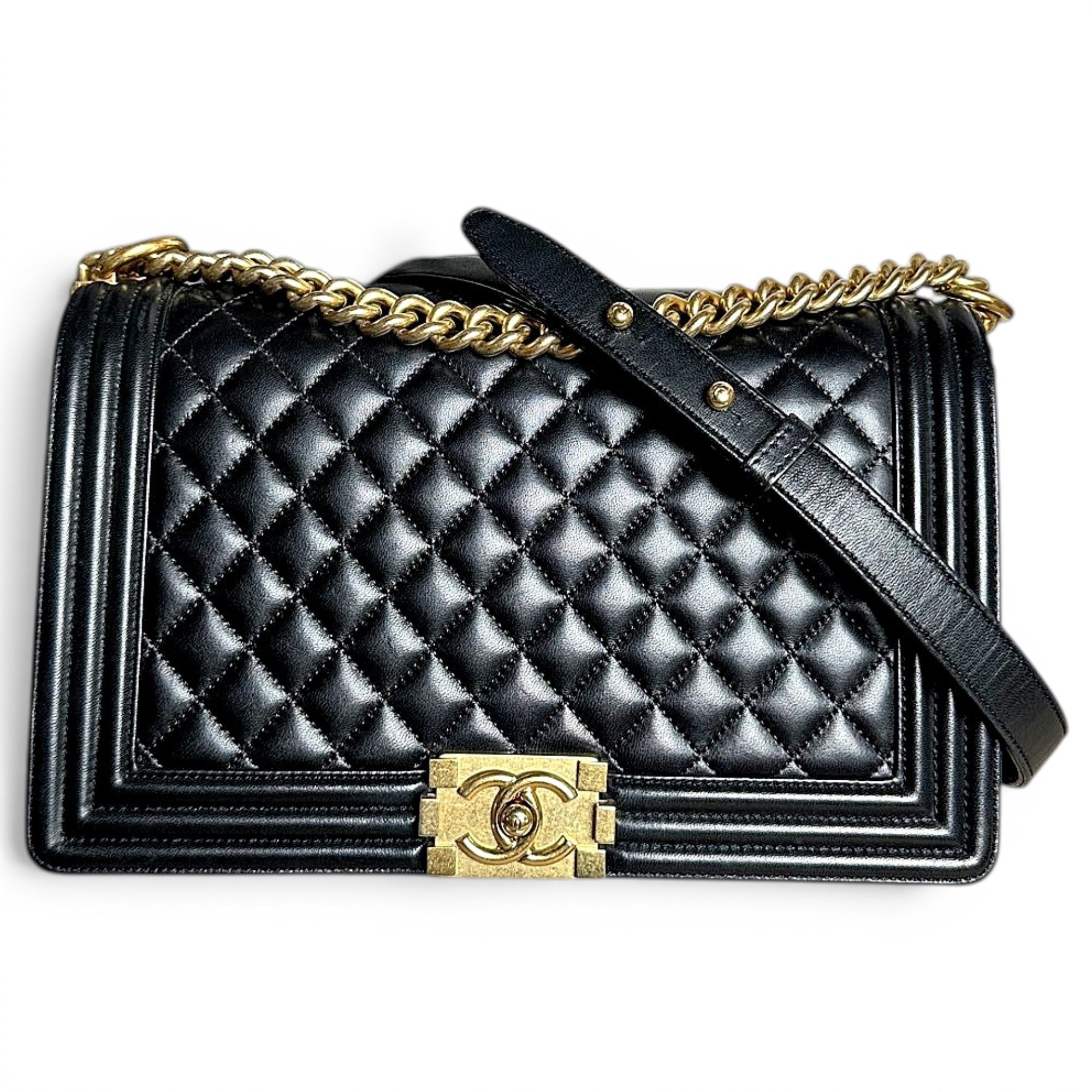 Boy leather handbag