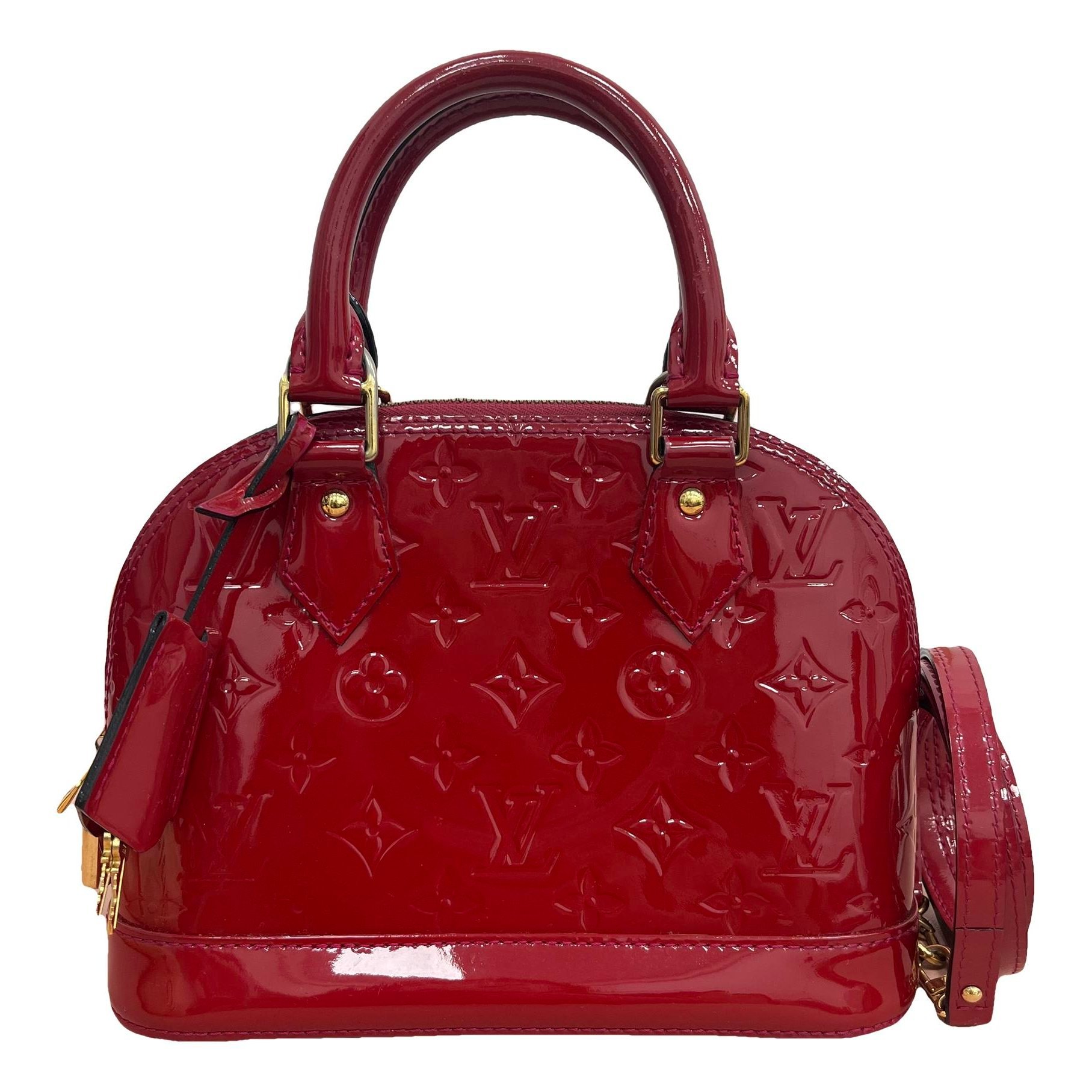 Alma BB patent leather handbag