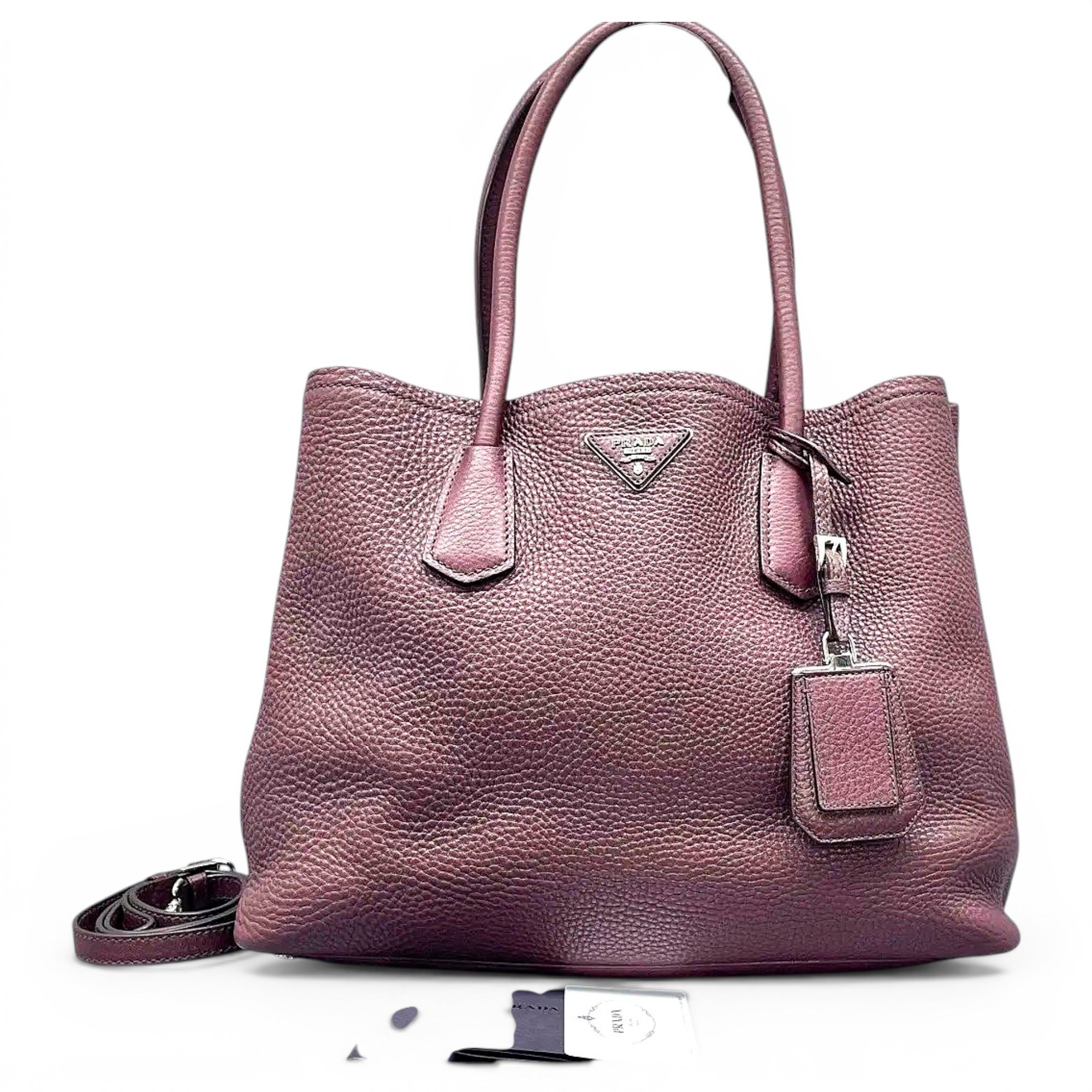 Leather handbag