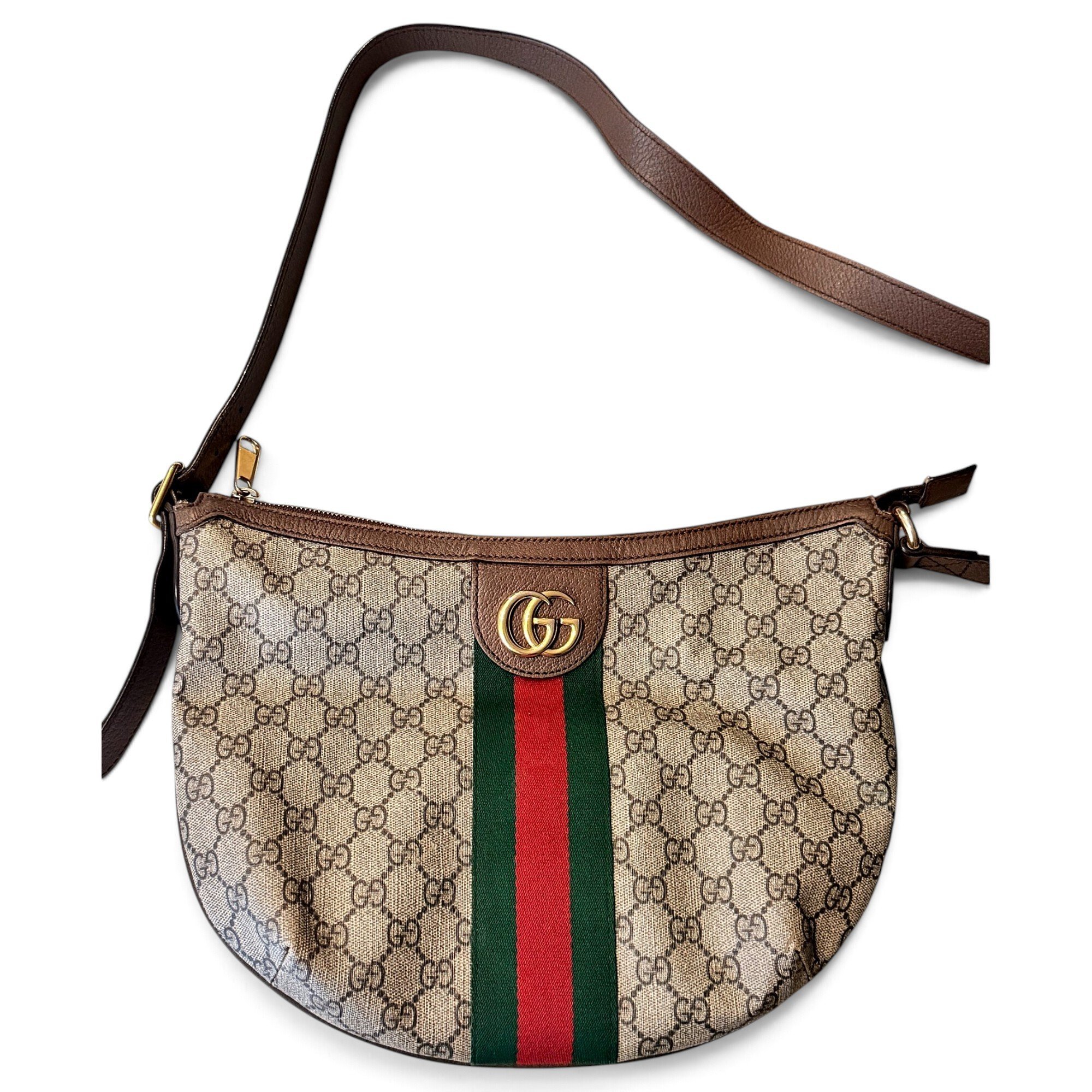 Ophidia leather handbag