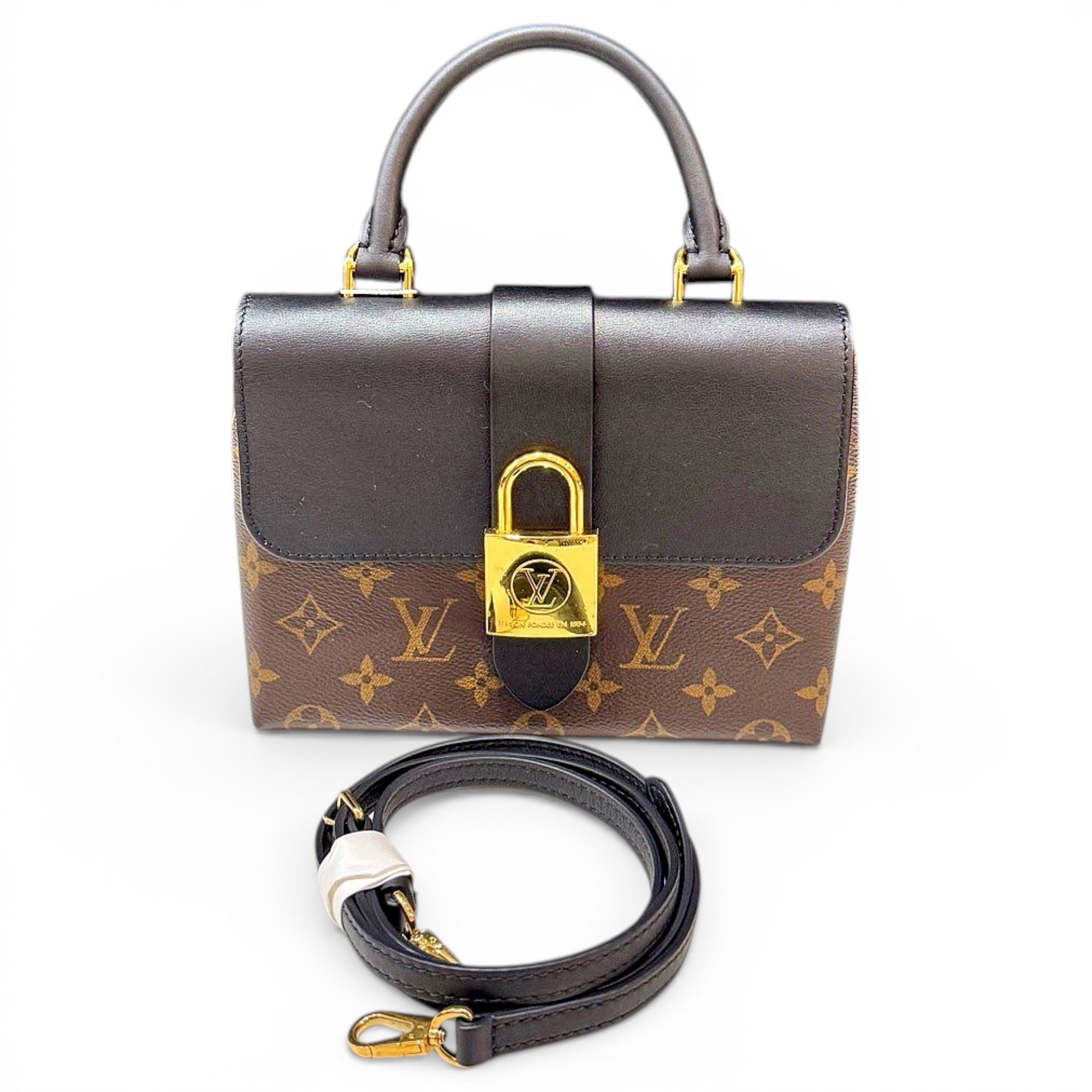 Louis Vuitton Locky BB leather handbag