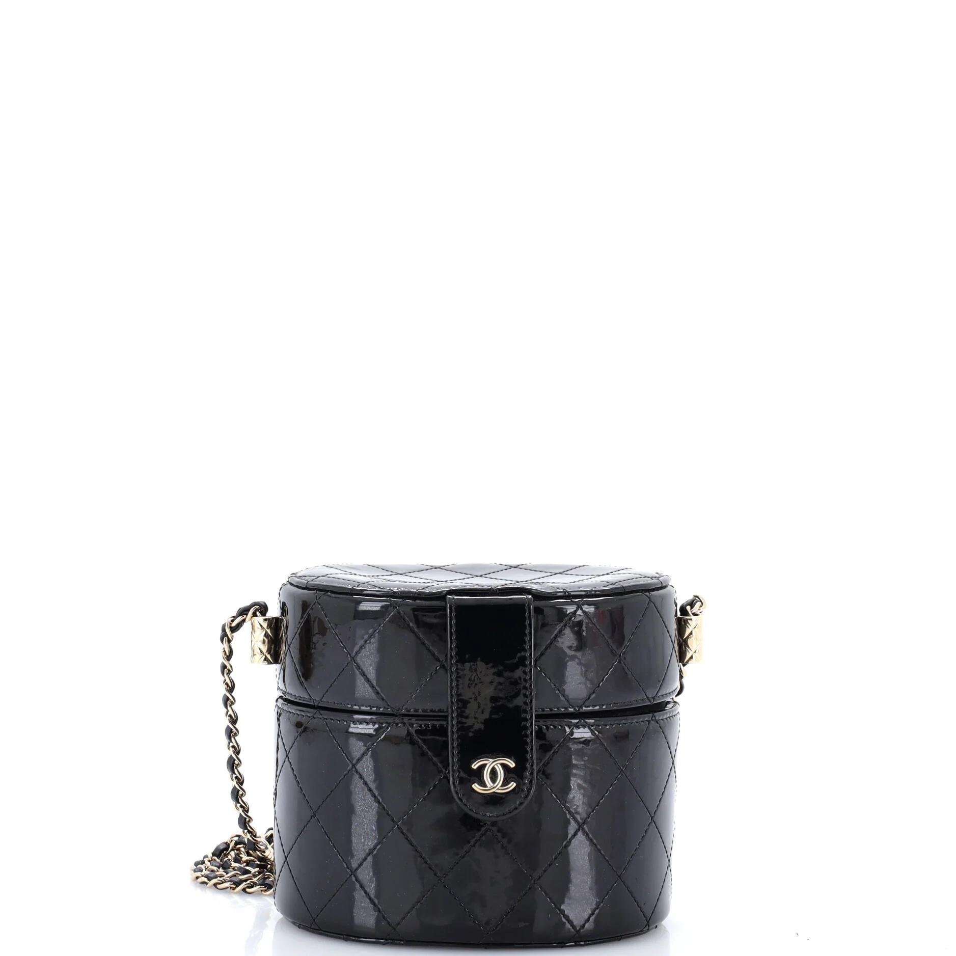 Patent leather crossbody bag