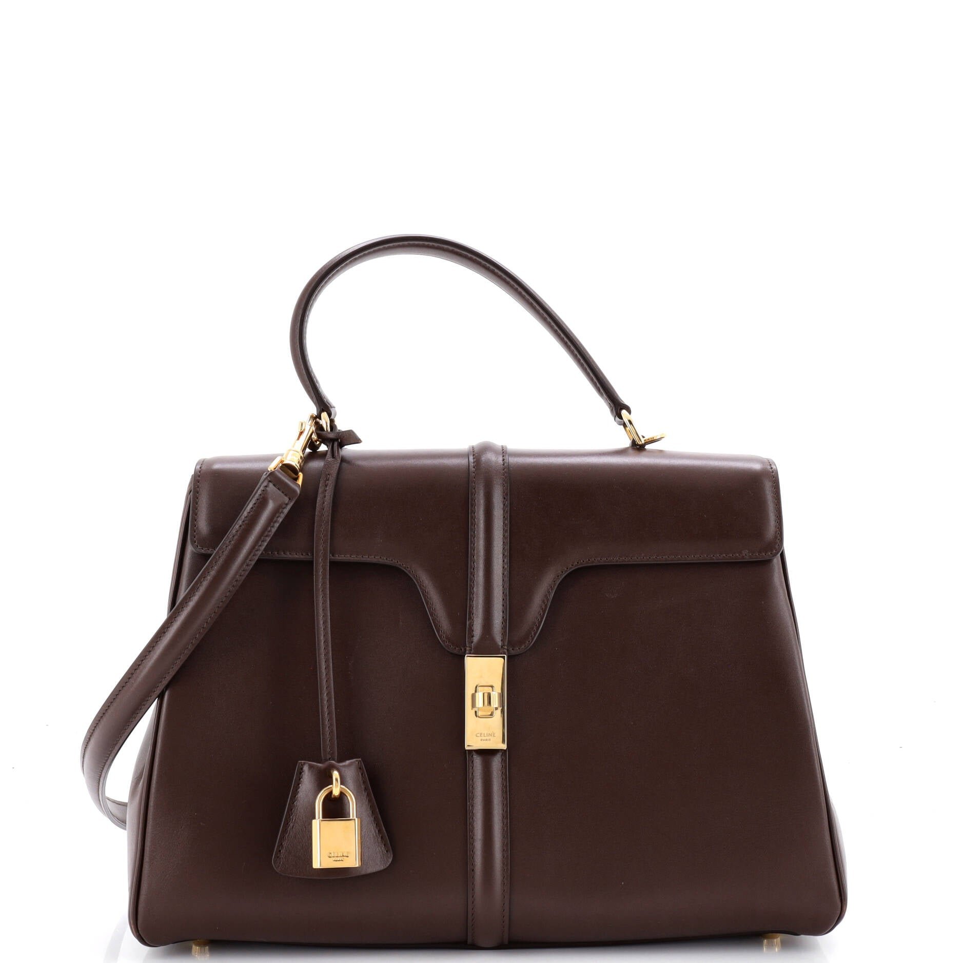 16 Top Handle Bag Smooth Calfskin Medium