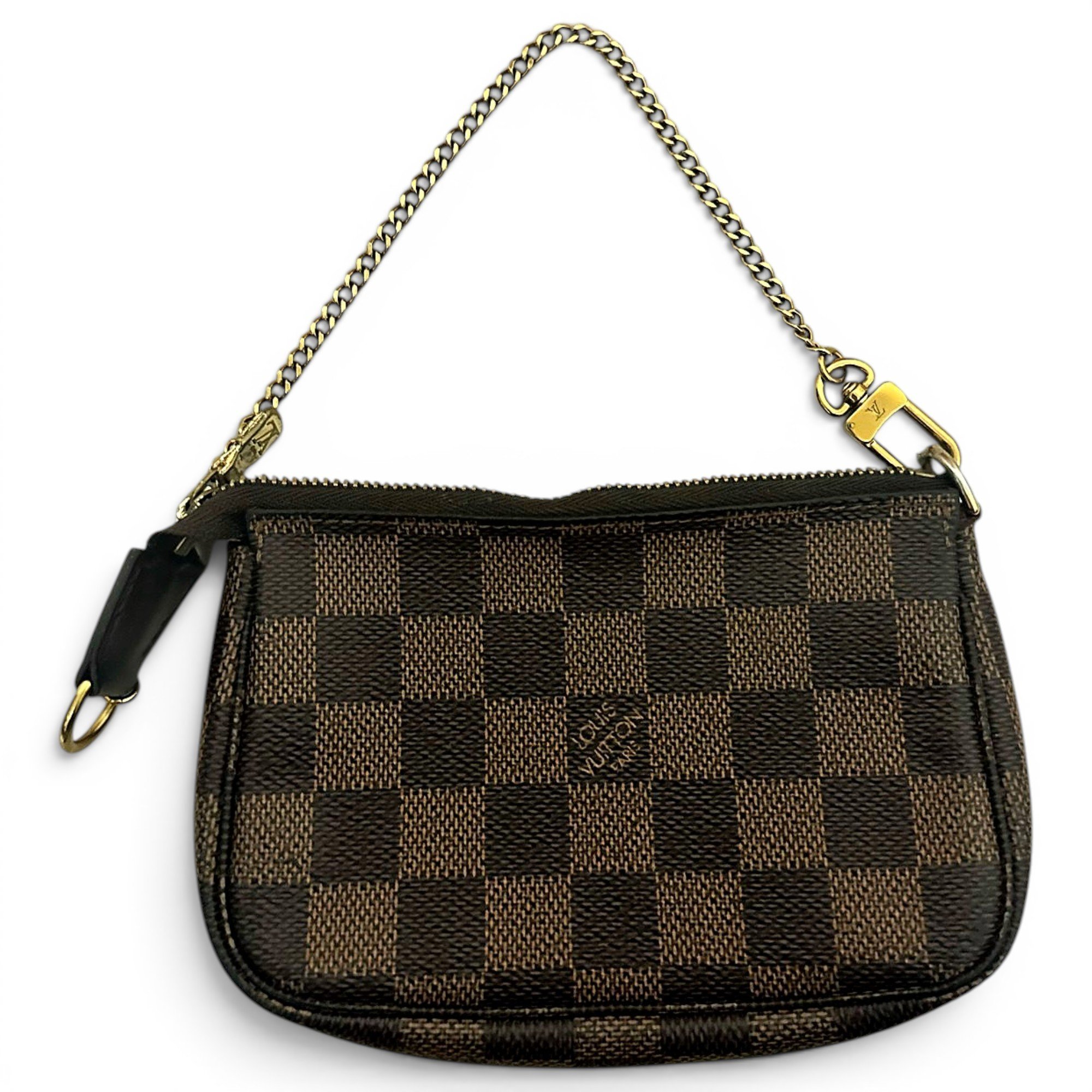 Pochette Accessoire leather handbag
