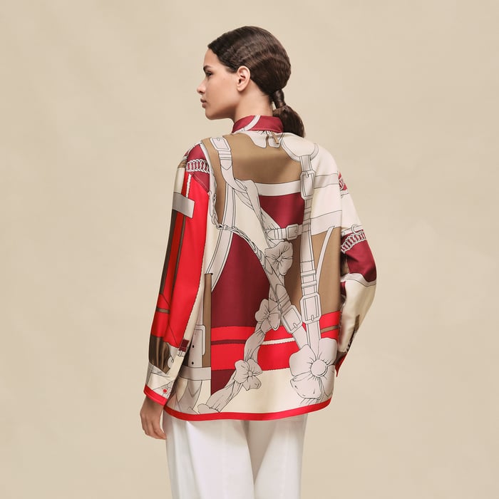 Beige Amande "Grand Manege Detail Remix" Shirt