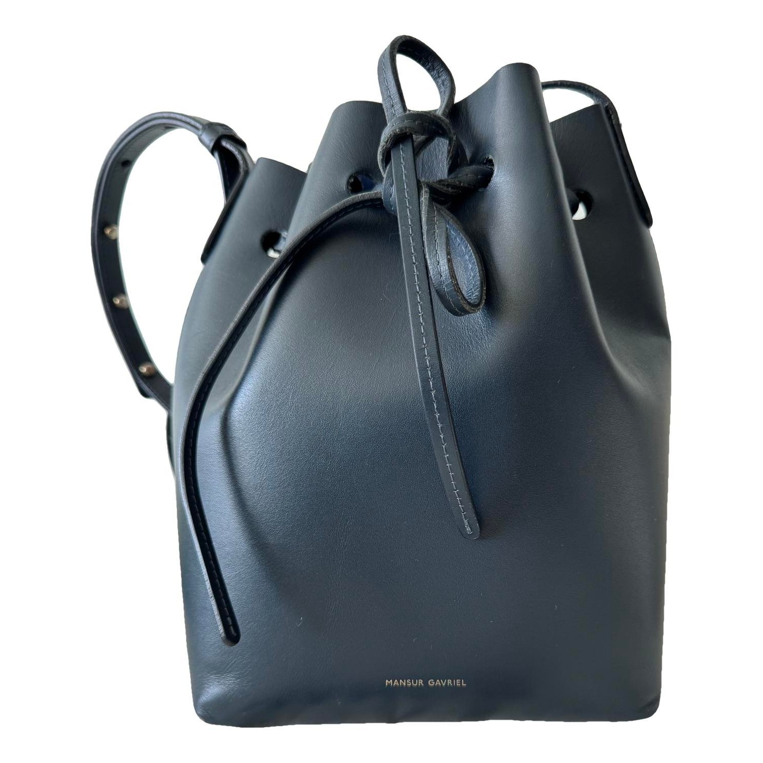 Mansur Gavriel Bucket leather handbag