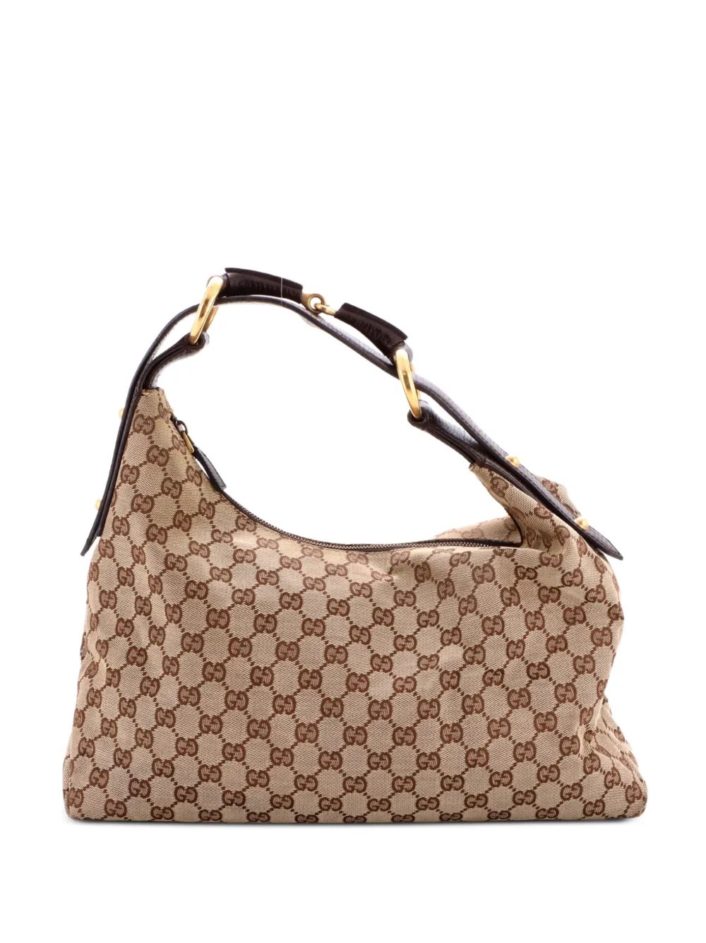 Horsebit GG Canvas Medium hobo bag