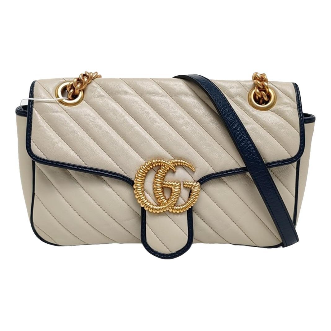 GG Marmont Flap leather crossbody bag