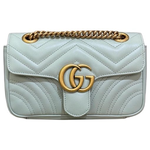 GG Marmont Flap leather handbag