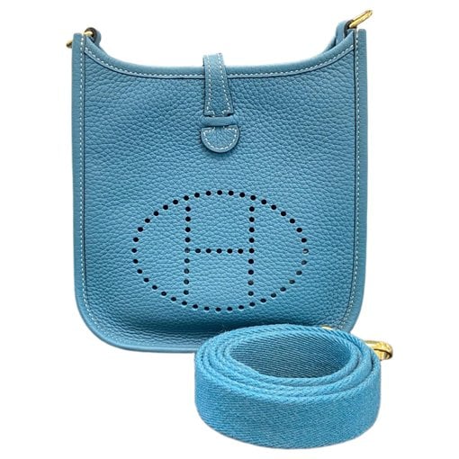 Evelyne leather handbag