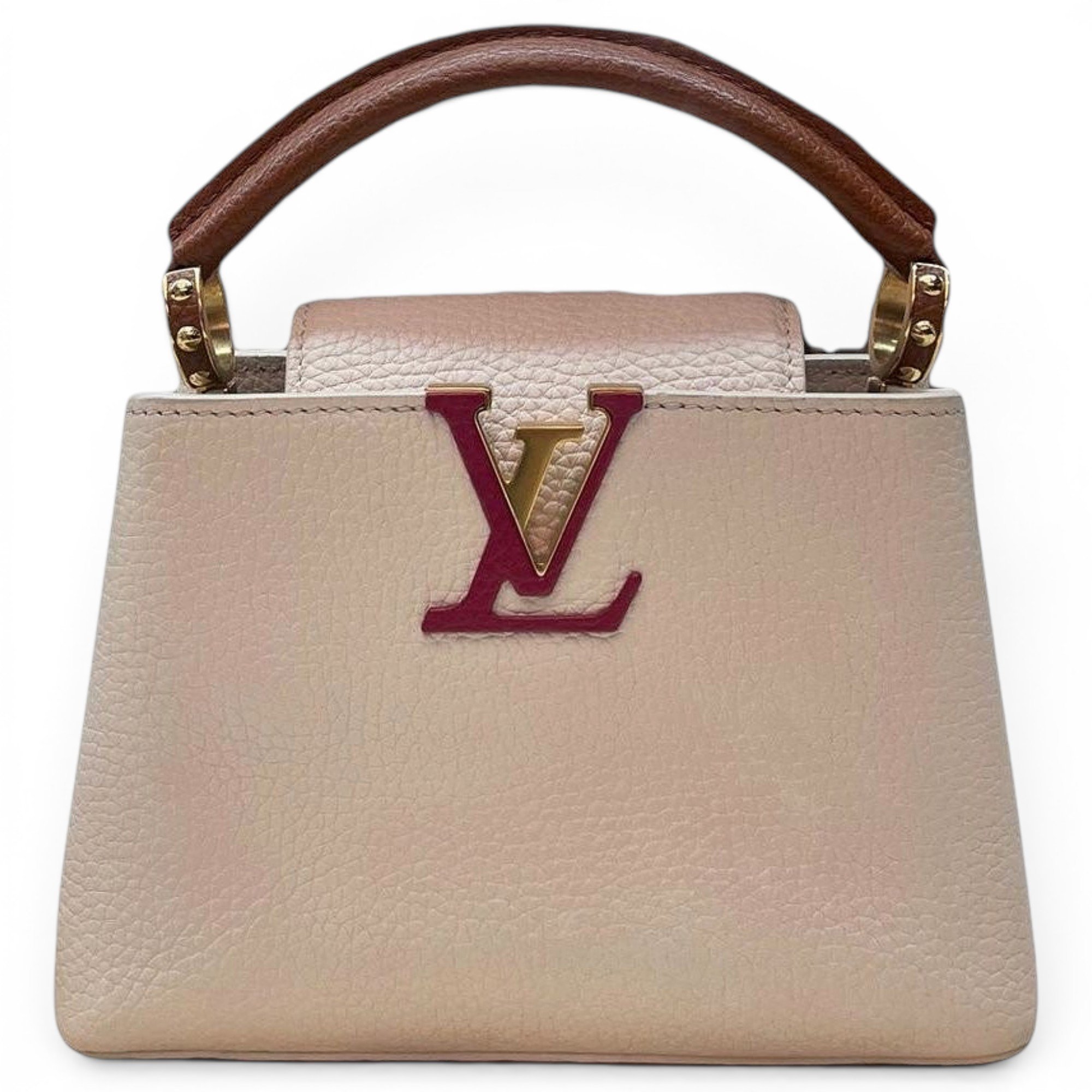 Capucines leather handbag