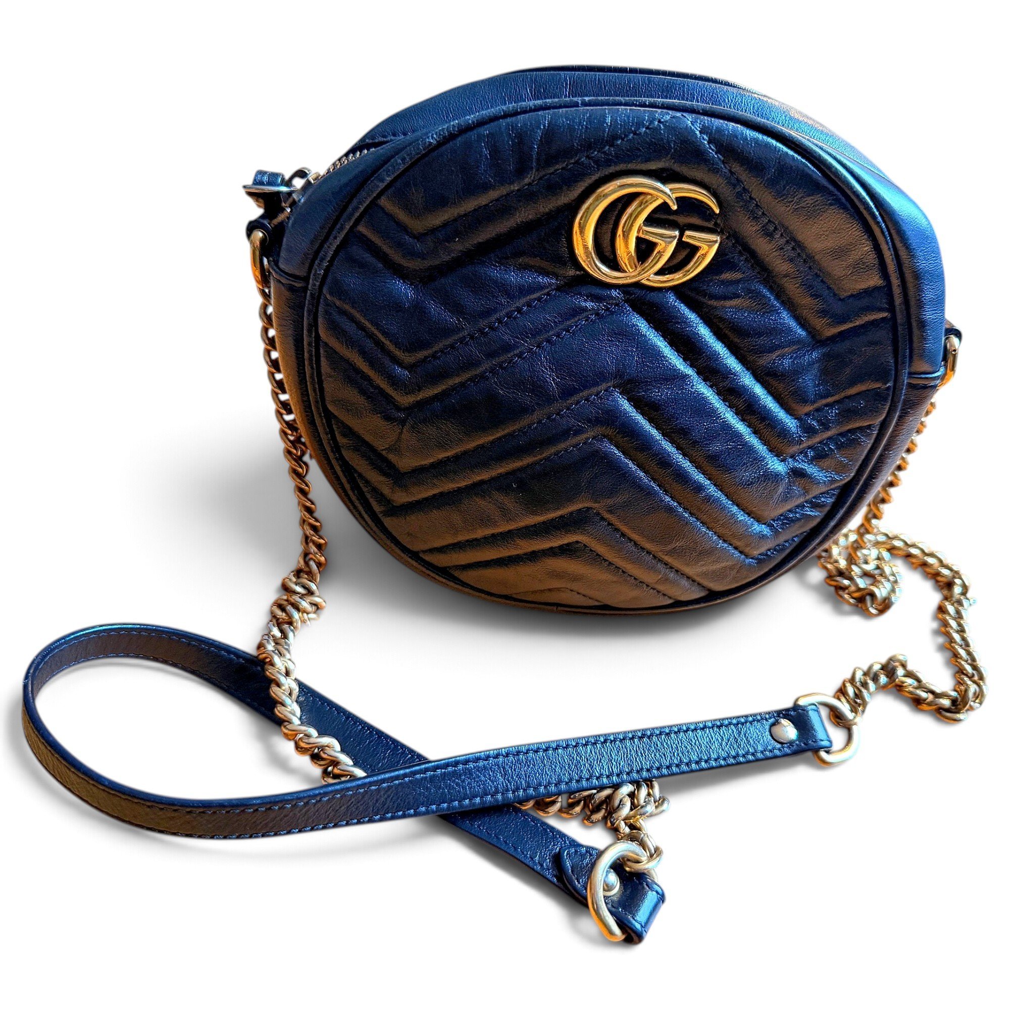 GG Marmont leather crossbody bag