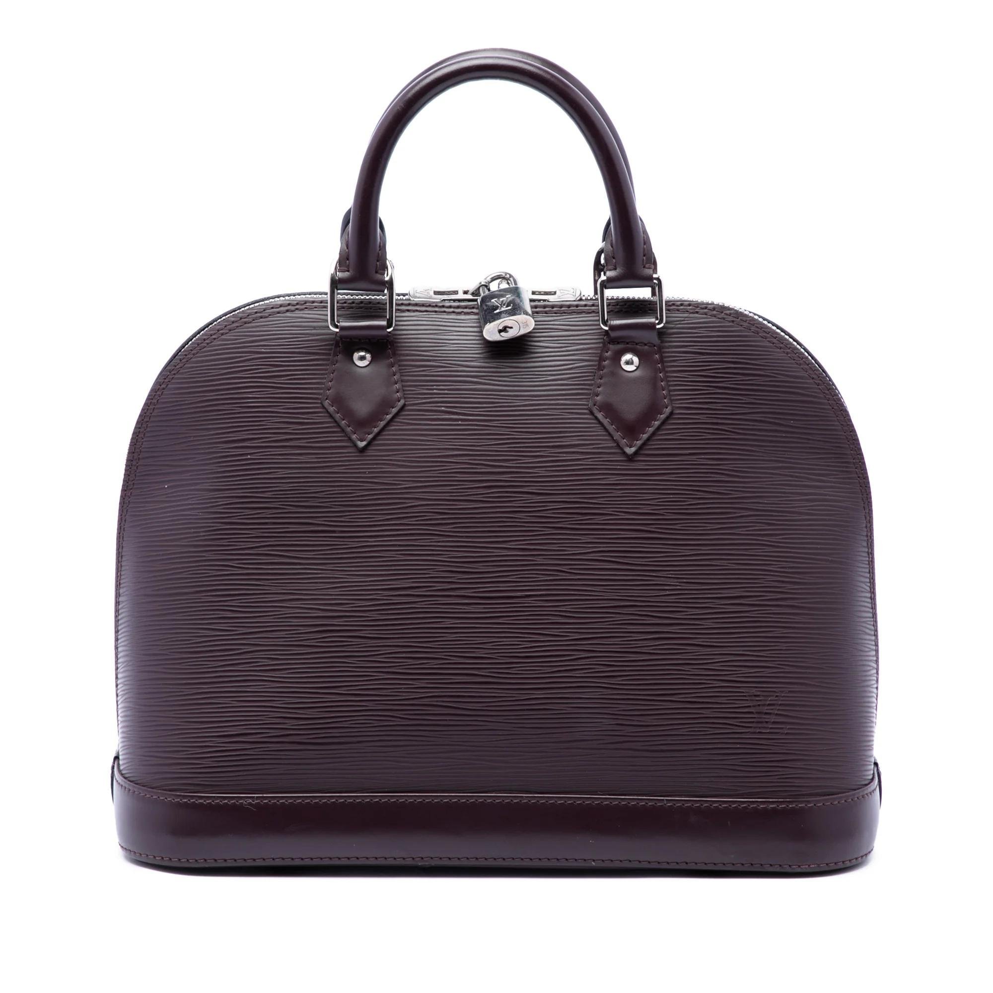 Alma leather handbag