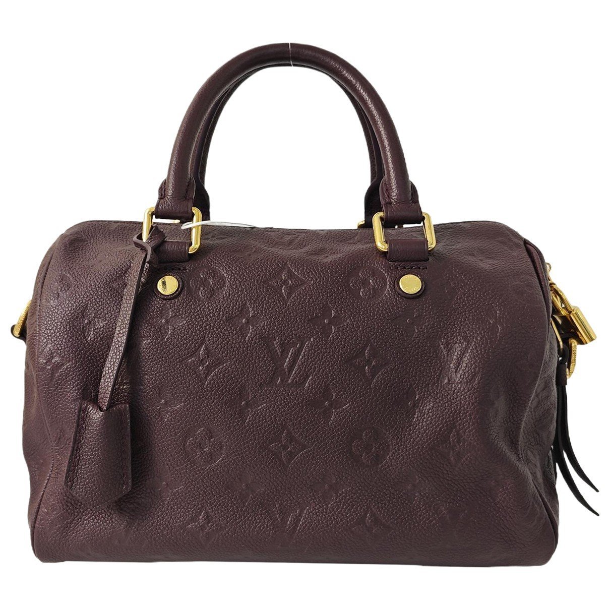 Nano Speedy / Mini HL leather handbag