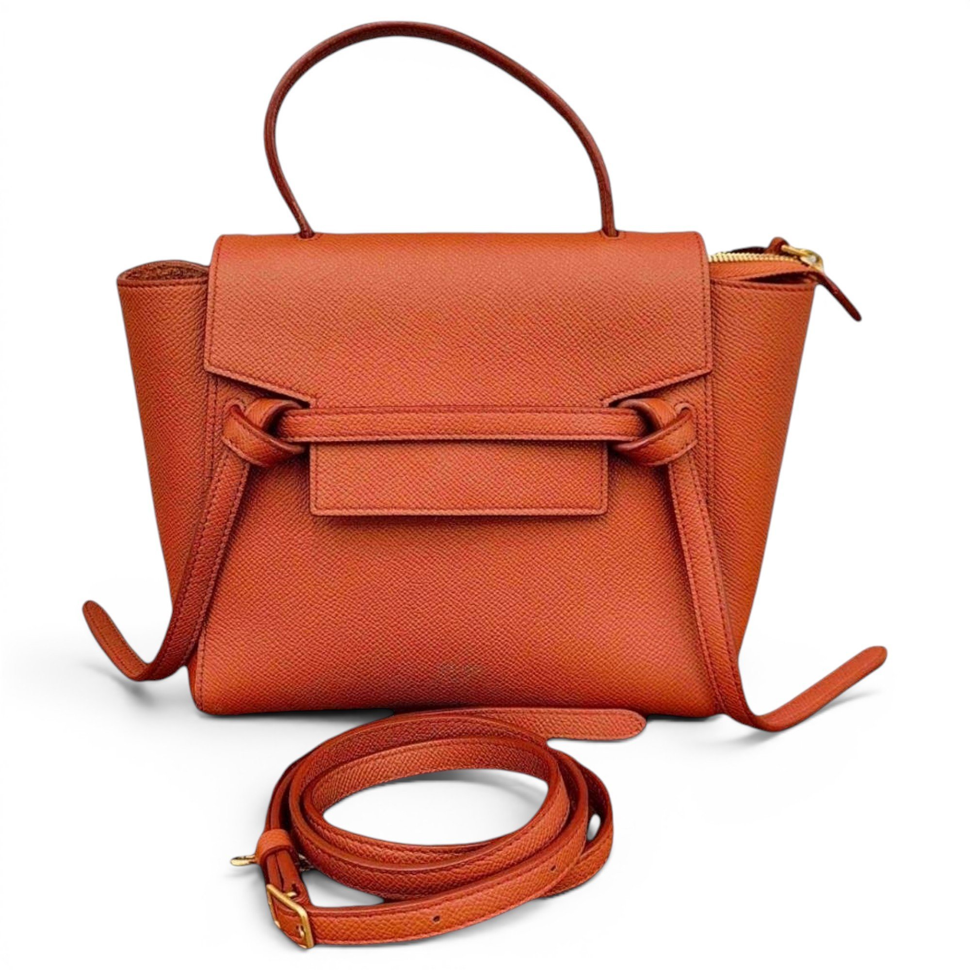 Belt leather bag