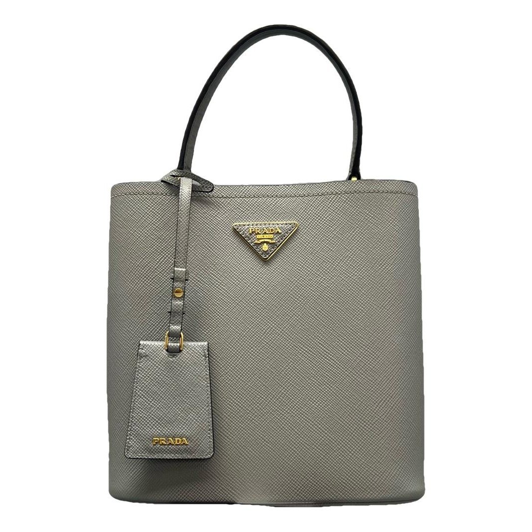 Panier leather handbag