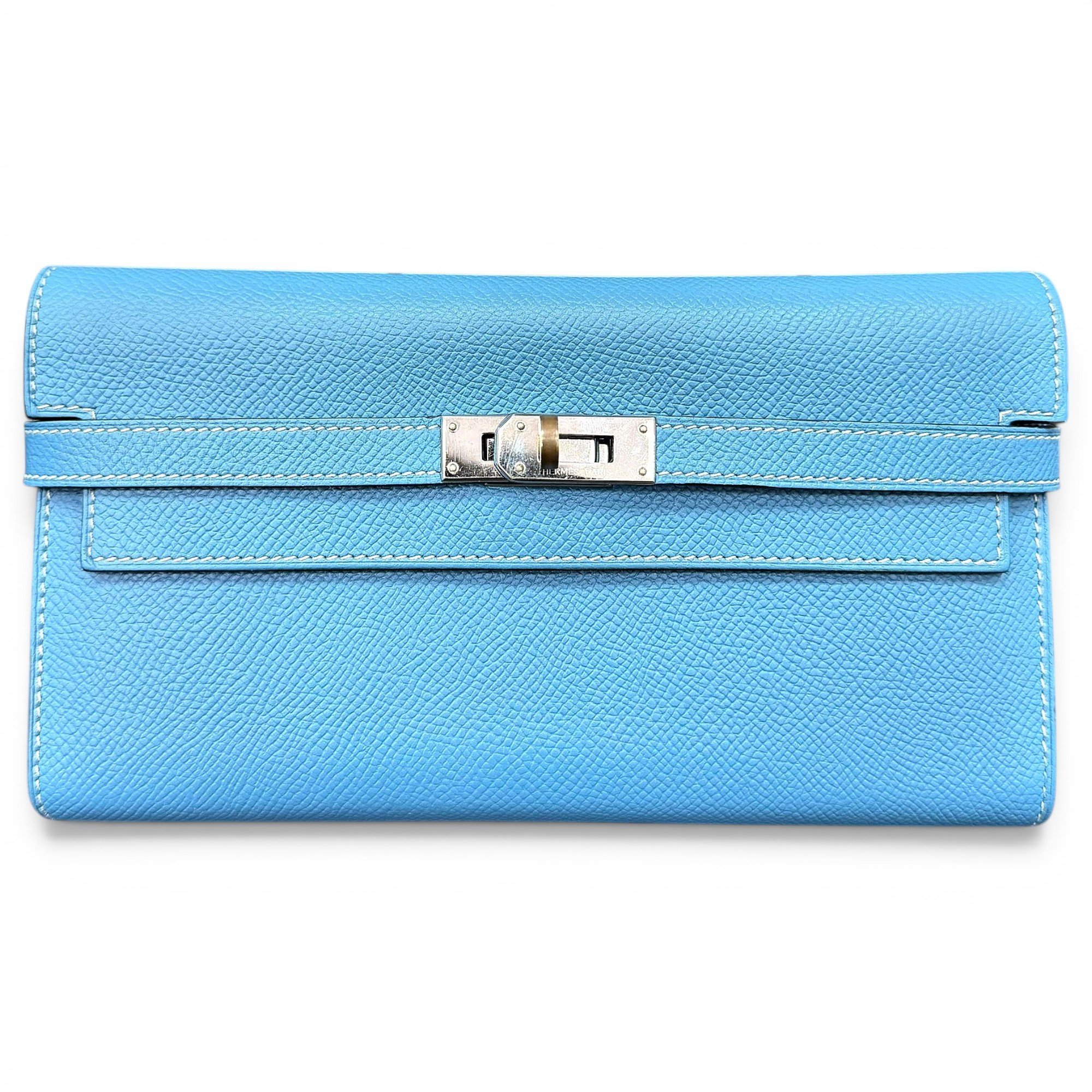 Kelly to go leather clutch bag