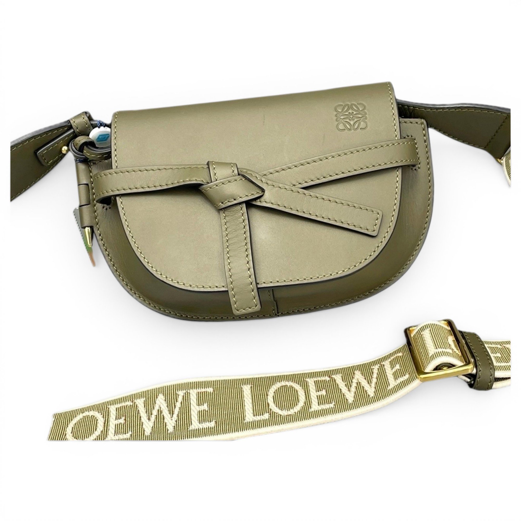 Gate leather handbag